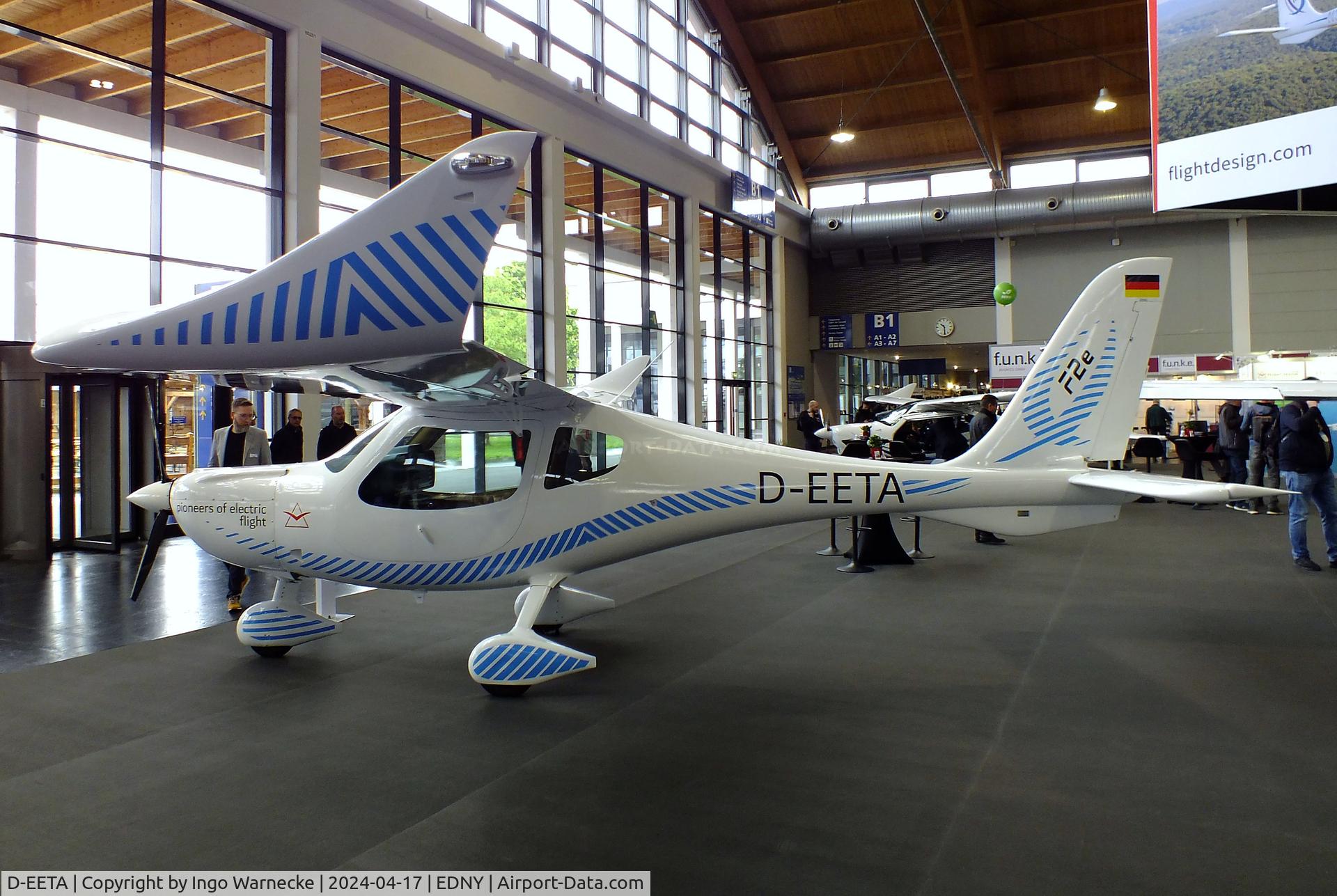 D-EETA, 2019 Flight Design F2e C/N Not found D-EETA, Flight Design F2e with electric motor at the AERO 2024, Friedrichshafen