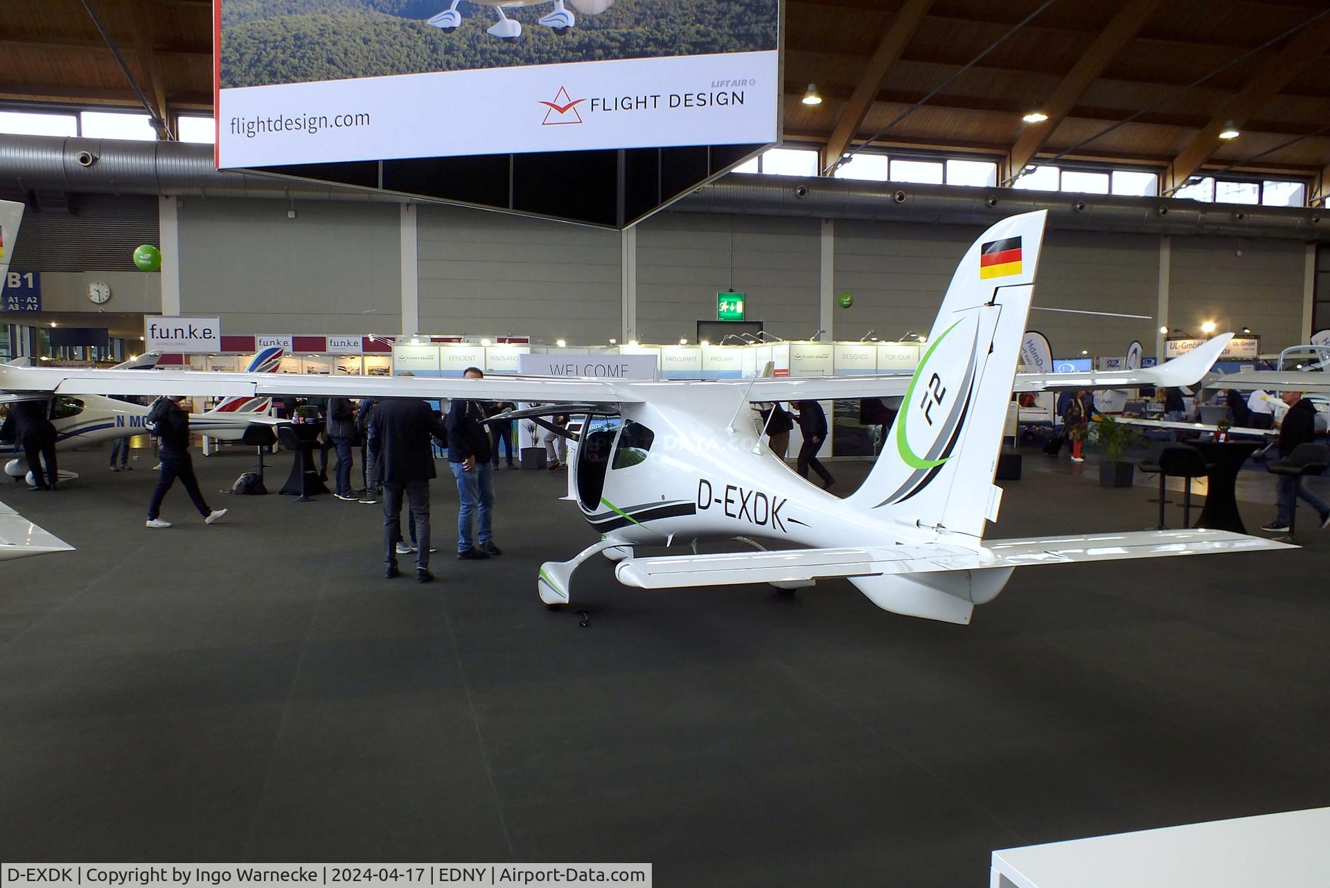 D-EXDK, 2019 Flight Design F2-ELA C/N M-19-11-01, Flight Design F2-ELA at the AERO 2024, Friedrichshafen