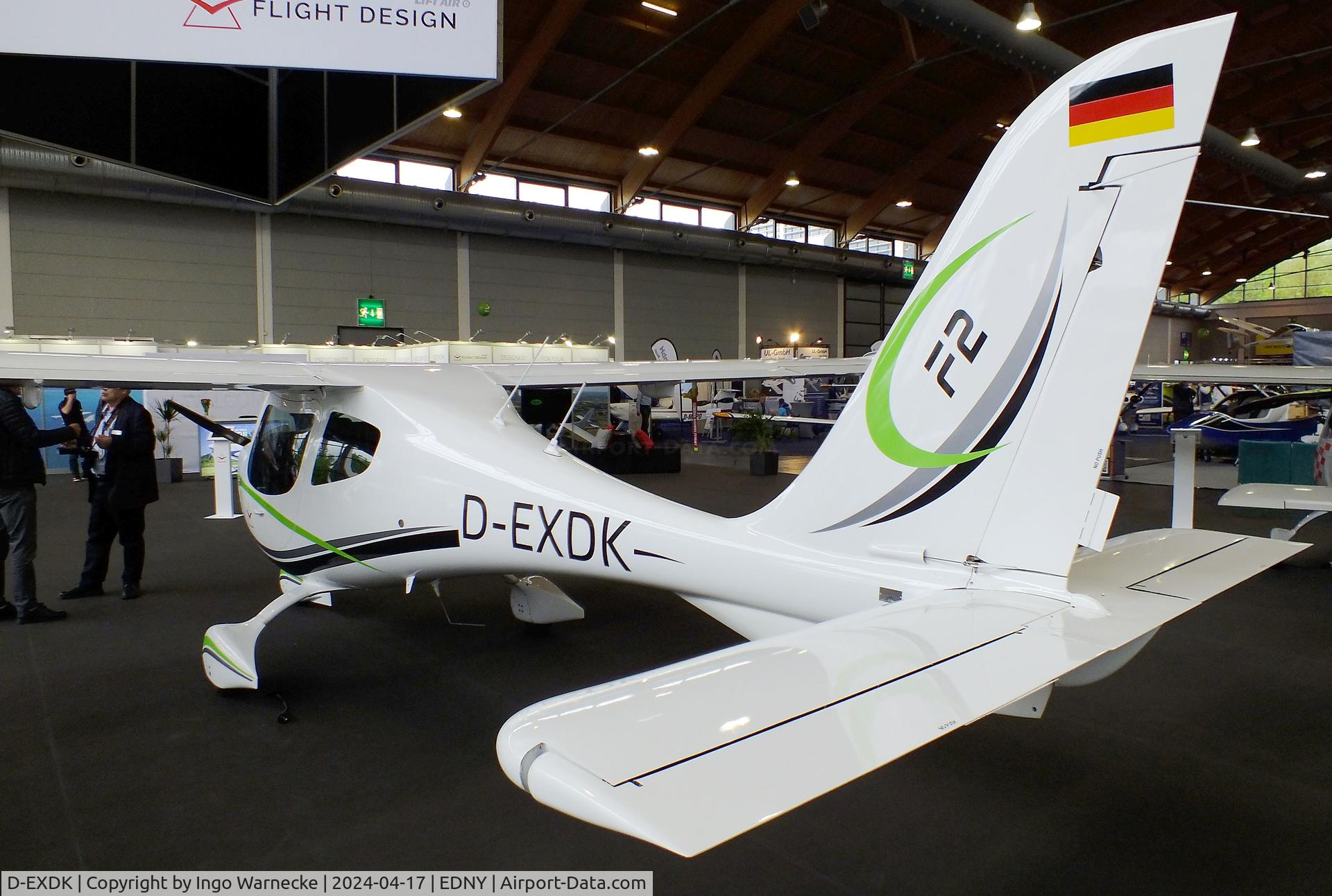 D-EXDK, 2019 Flight Design F2-ELA C/N M-19-11-01, Flight Design F2-ELA at the AERO 2024, Friedrichshafen