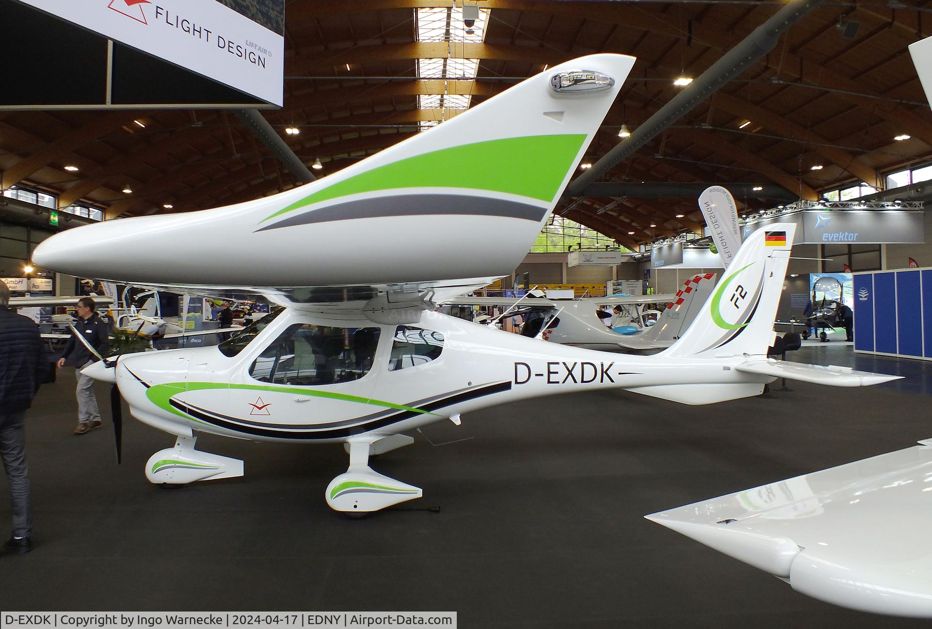 D-EXDK, 2019 Flight Design F2-ELA C/N M-19-11-01, Flight Design F2-ELA at the AERO 2024, Friedrichshafen