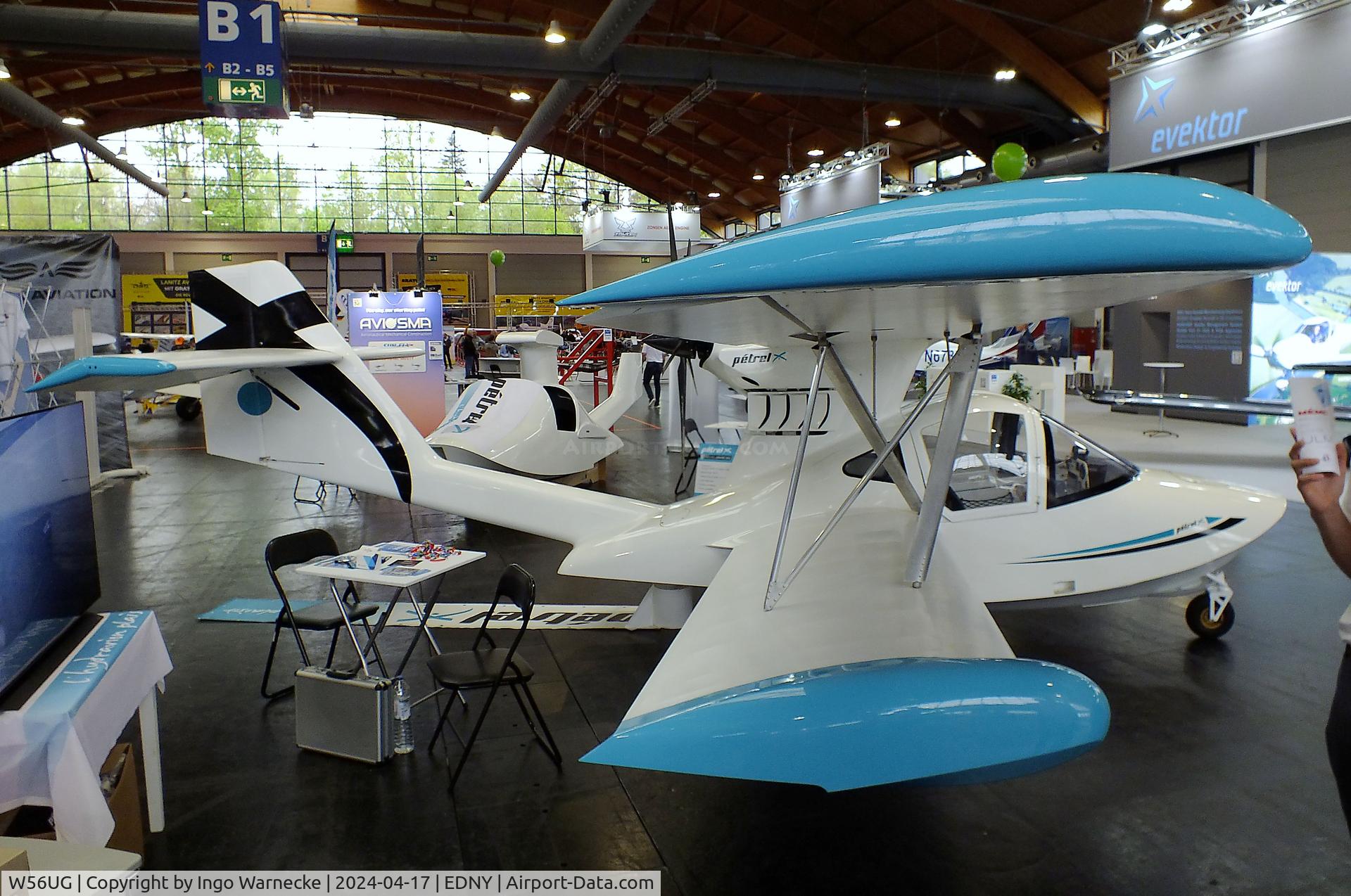W56UG, 2022 Splash-in Aviation Petrel X C/N not found_W56UG, Splash-in Aviation Petrel X prototype at the AERO 2024, Friedrichshafen
