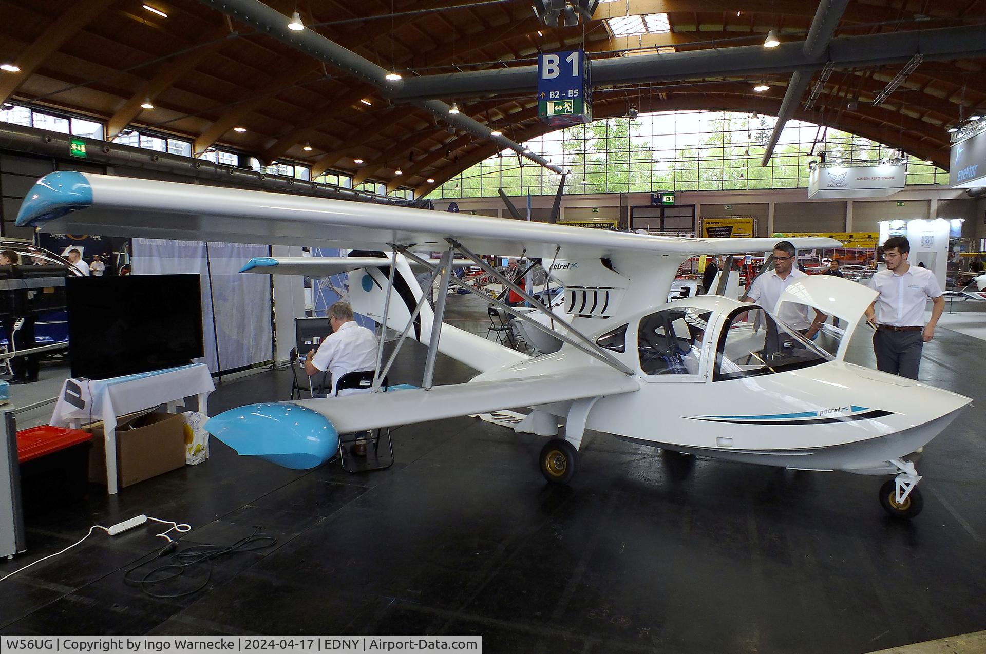 W56UG, 2022 Splash-in Aviation Petrel X C/N not found_W56UG, Splash-in Aviation Petrel X prototype at the AERO 2024, Friedrichshafen