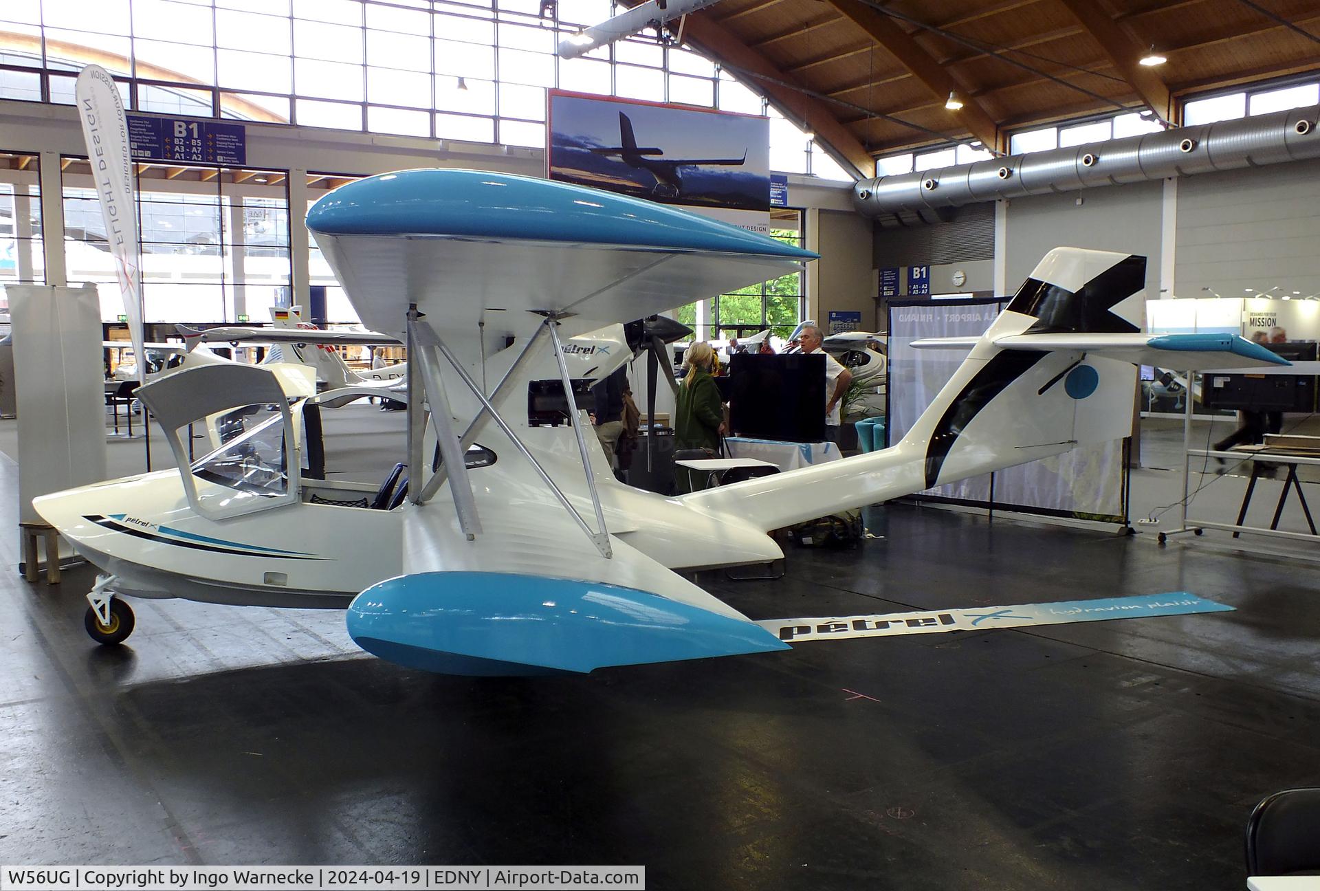 W56UG, 2022 Splash-in Aviation Petrel X C/N not found_W56UG, Splash-in Aviation Petrel X prototype at the AERO 2024, Friedrichshafen