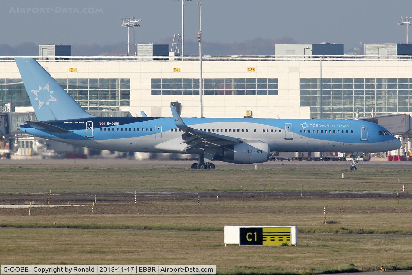 G-OOBE, 2003 Boeing 757-28A C/N 33100, at ebbr