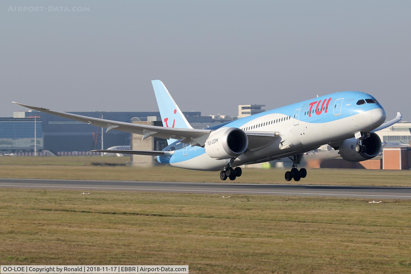 OO-LOE, 2015 Boeing 787-8 Dreamliner C/N 36426, at ebbr