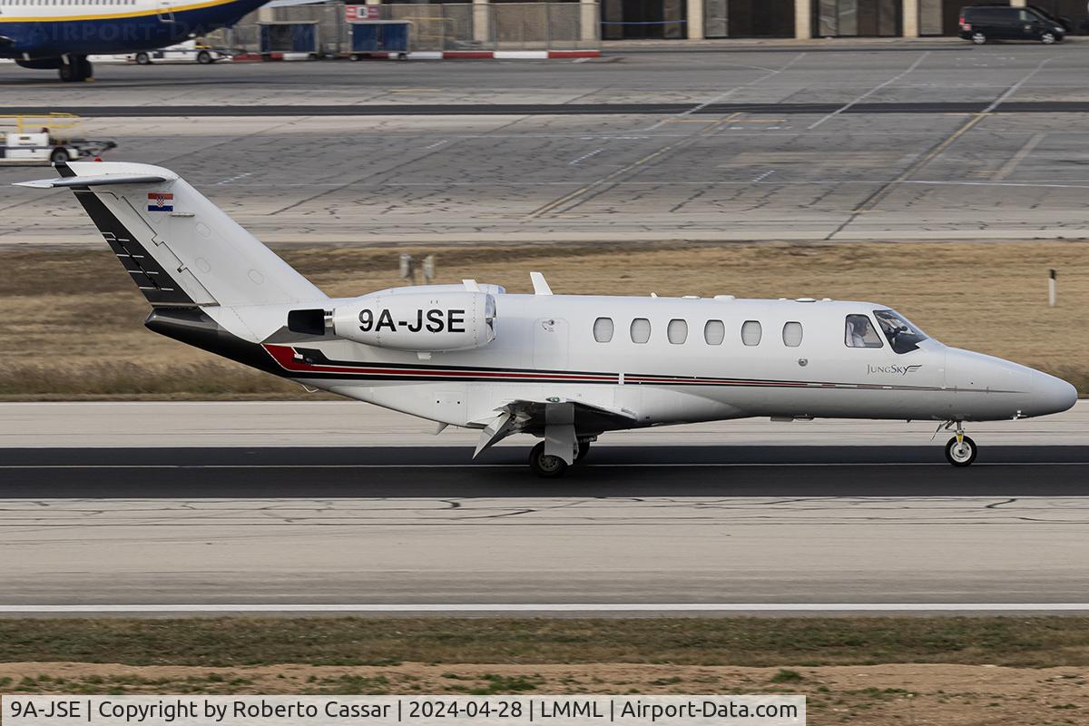 9A-JSE, 2002 Cessna 525A CitationJet CJ2 C/N 525A-0108, Runway 13