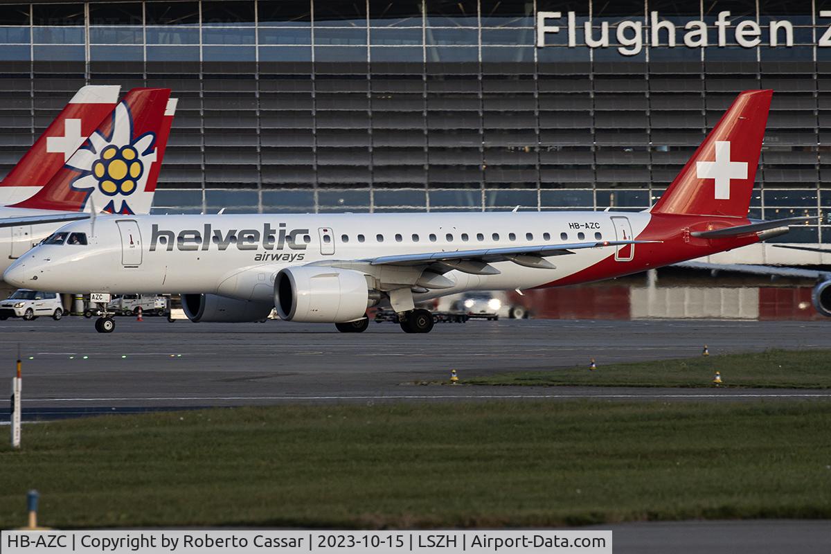 HB-AZC, 2020 Embraer 190-E2 (ERJ-190-300) C/N 20030, Zurich Airport