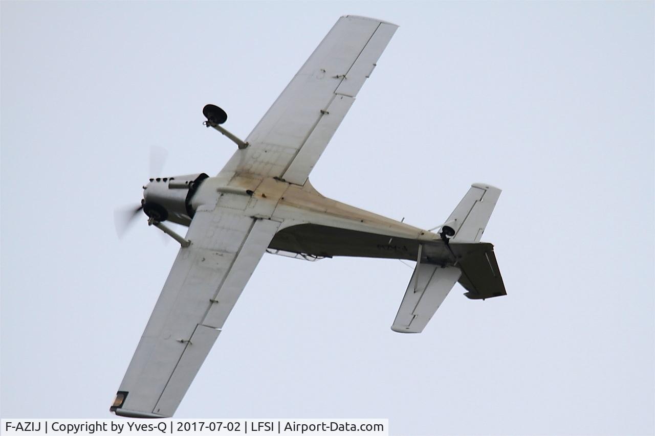 F-AZIJ, 1961 Nord 3202B-1 Master C/N 85, Nord 3202B-1 Master, On display, St Dizier-Robinson Air Base 113 (LFSI)