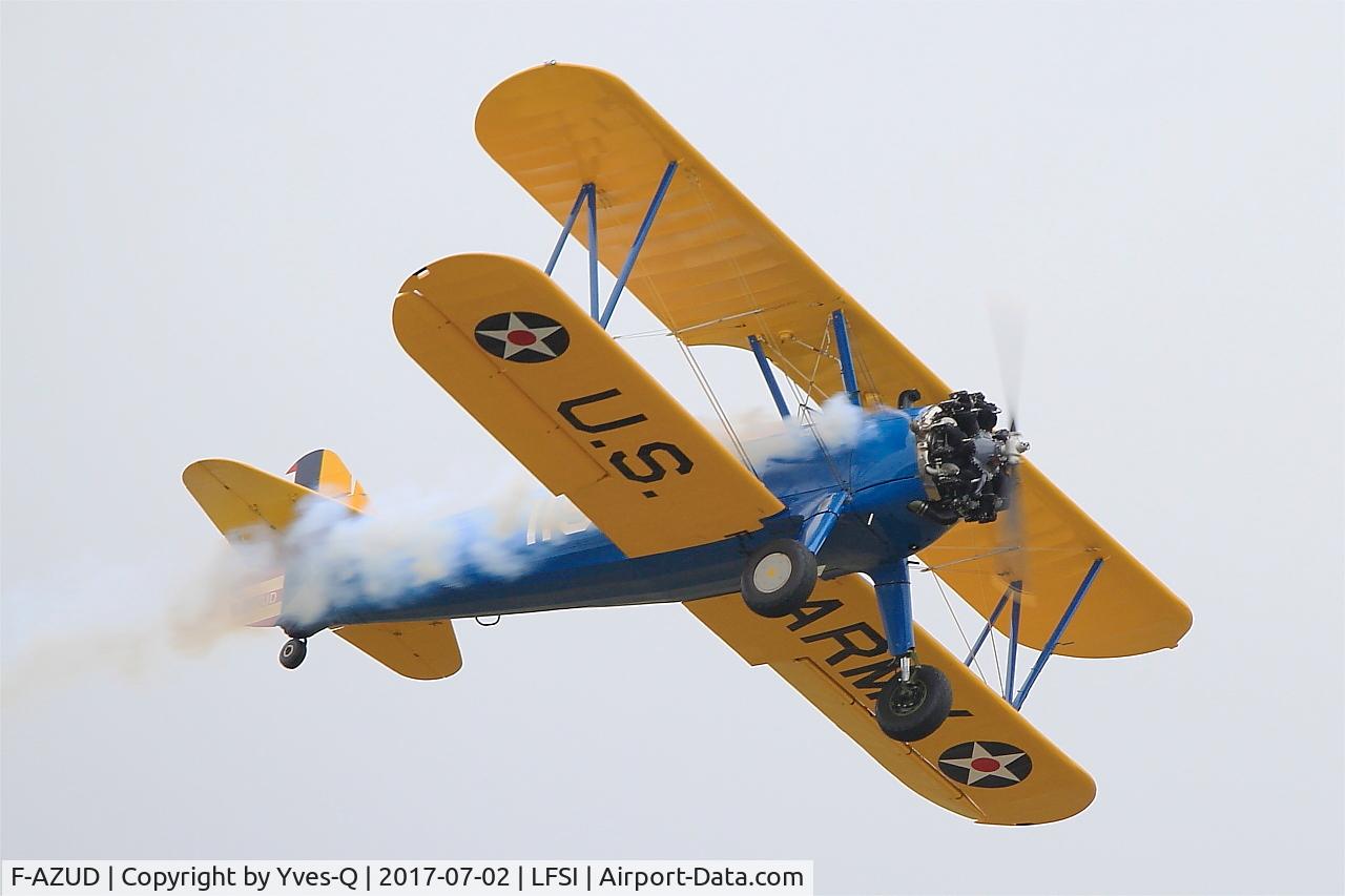 F-AZUD, 1941 Boeing A75N1 (PT-17) C/N 75-1606, Boeing A75N1, On display, St Dizier-Robinson Air Base 113 (LFSI)