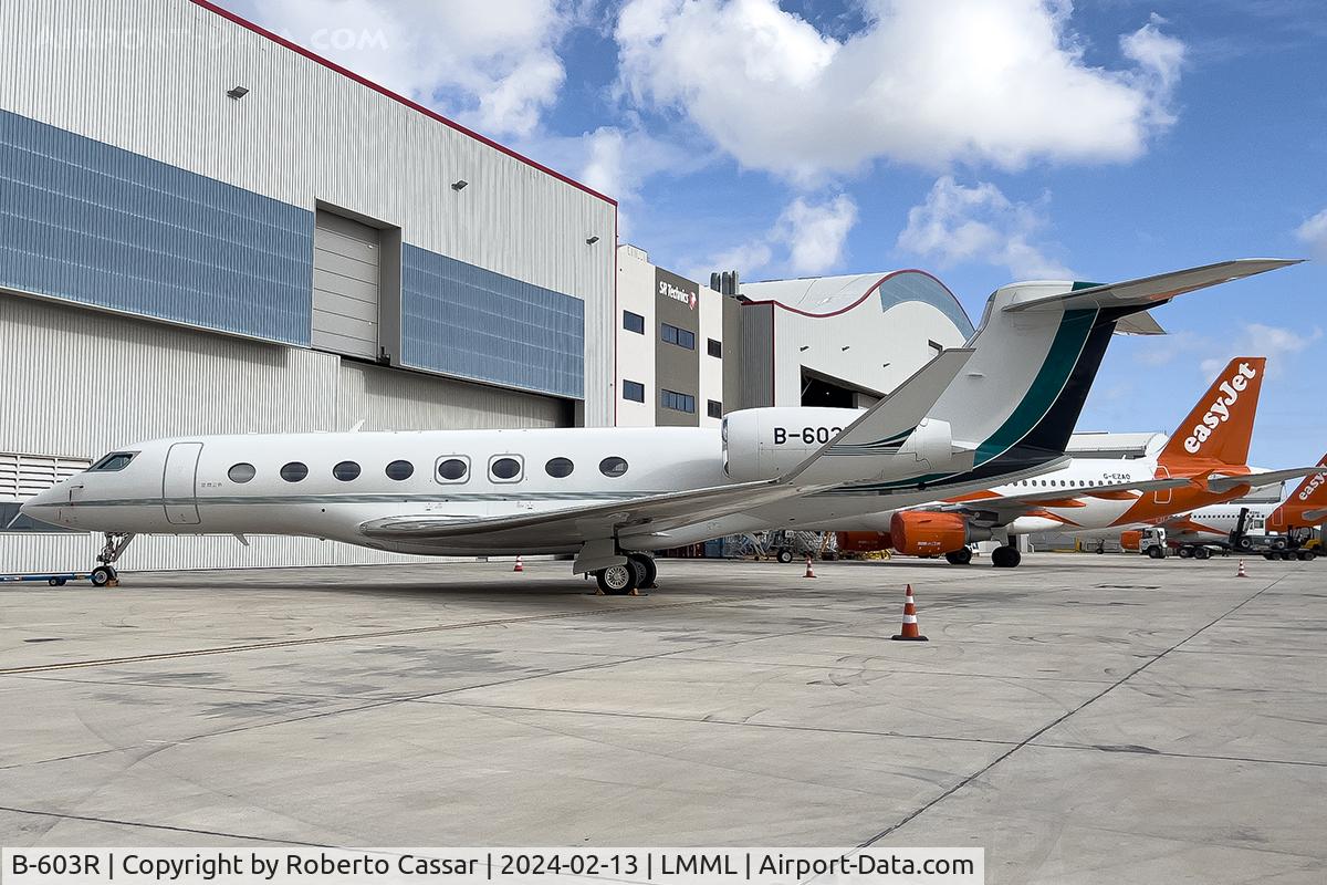 B-603R, Gulfstream G-650ER C/N 6354, SRT Apron
