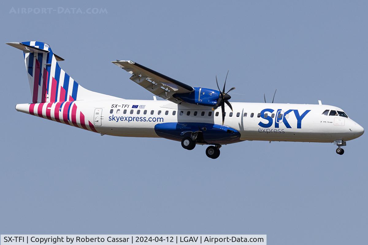 SX-TFI, 2024 ATR 72-212A (600) C/N 1689, Athens Airport
