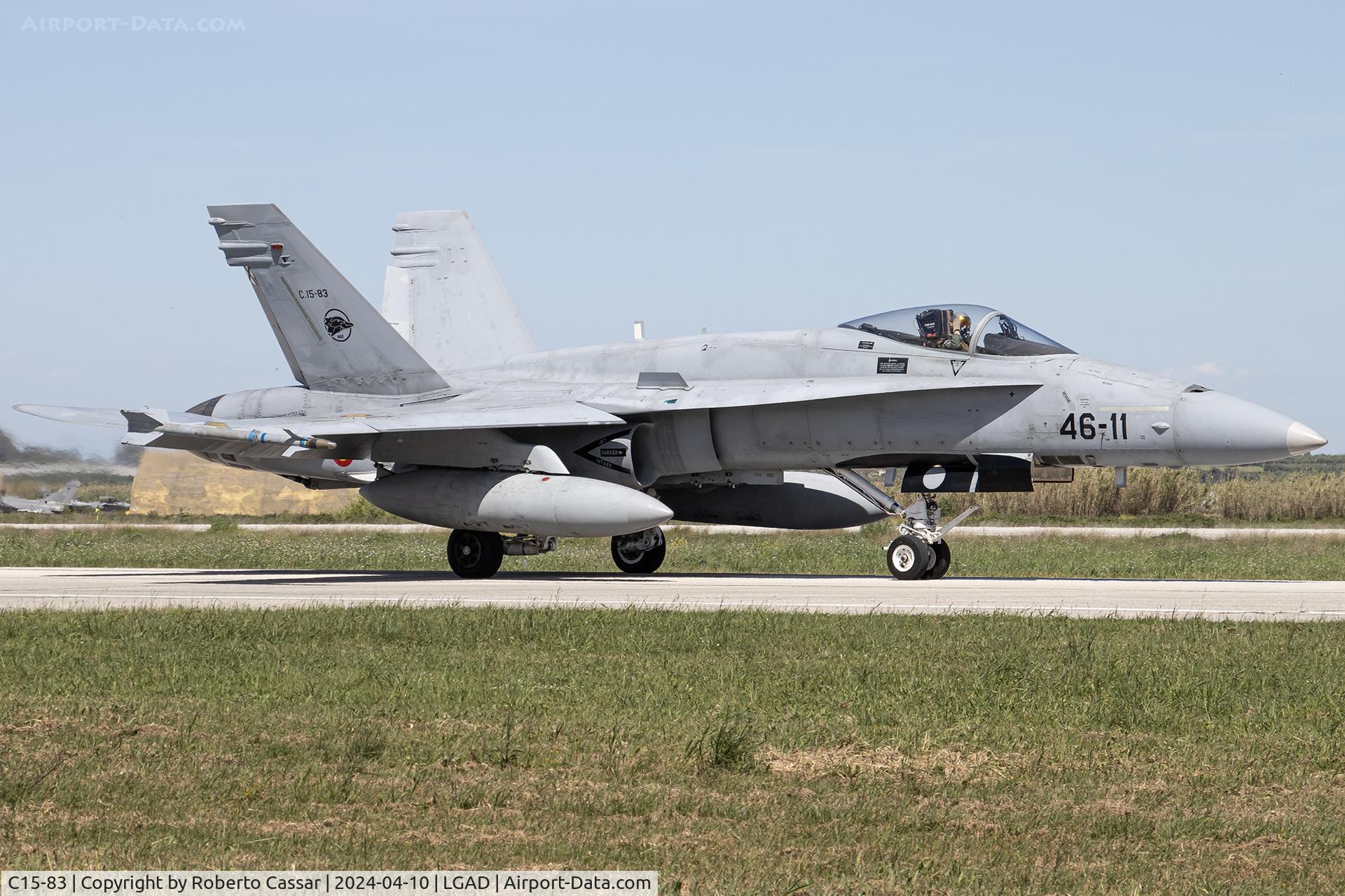 C15-83, McDonnell Douglas F/A-18+ C/N 314/A259, Iniochos 2024