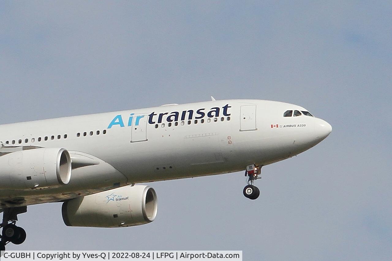 C-GUBH, 2002 Airbus A330-243 C/N 455, Airbus A330-243, Short approach rwy 09L, Roissy Charles De Gaulle airport (LFPG-CDG)
