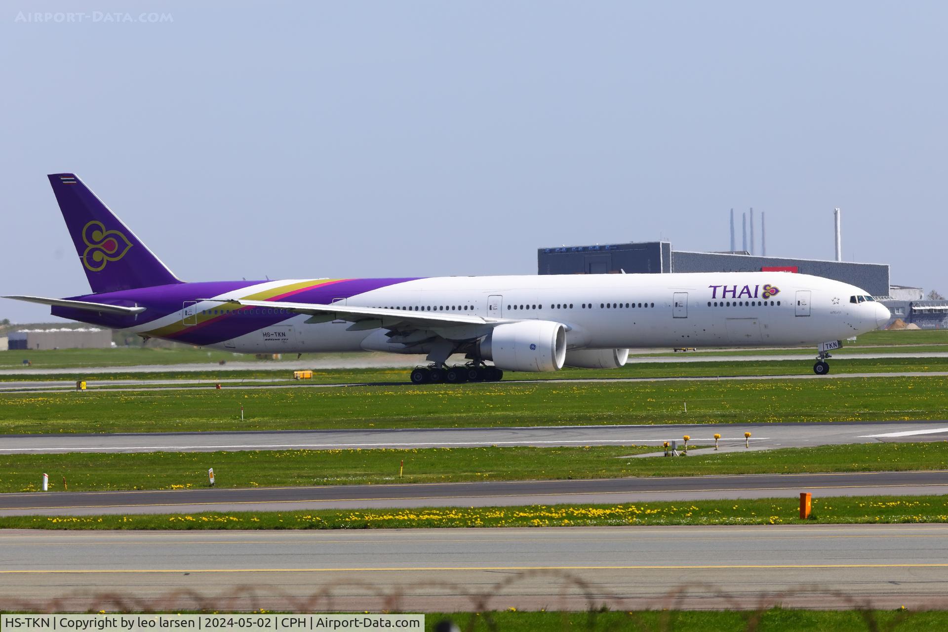 HS-TKN, 2013 Boeing 777-3AL/ER C/N 41523, Copenhagen 2.5.2024