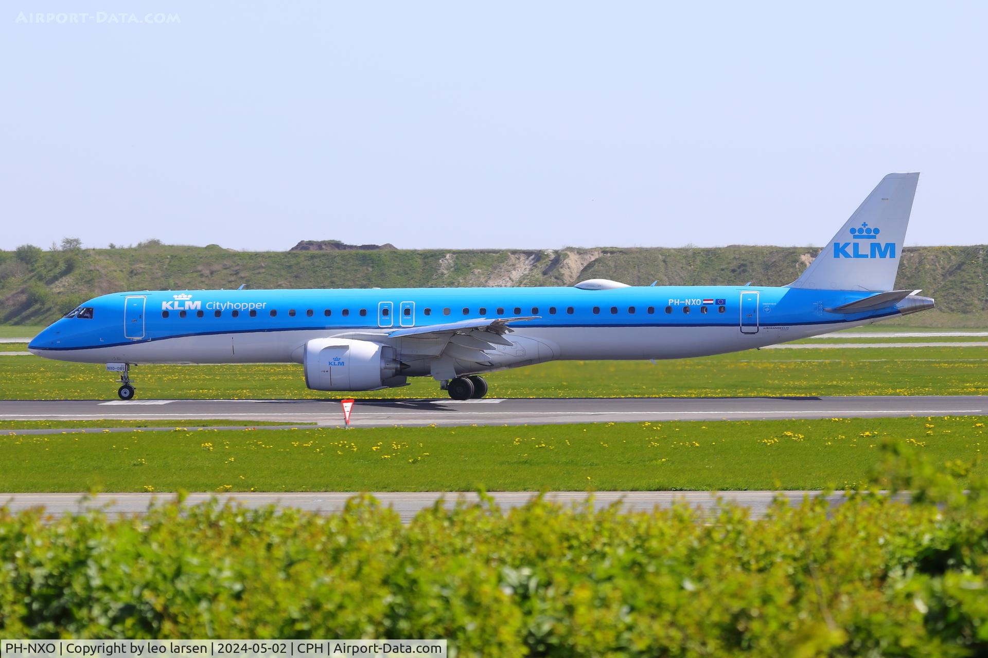 PH-NXO, 2023 Embraer E195-E2 C/N 19020085, Copenhagen 2.5.2024