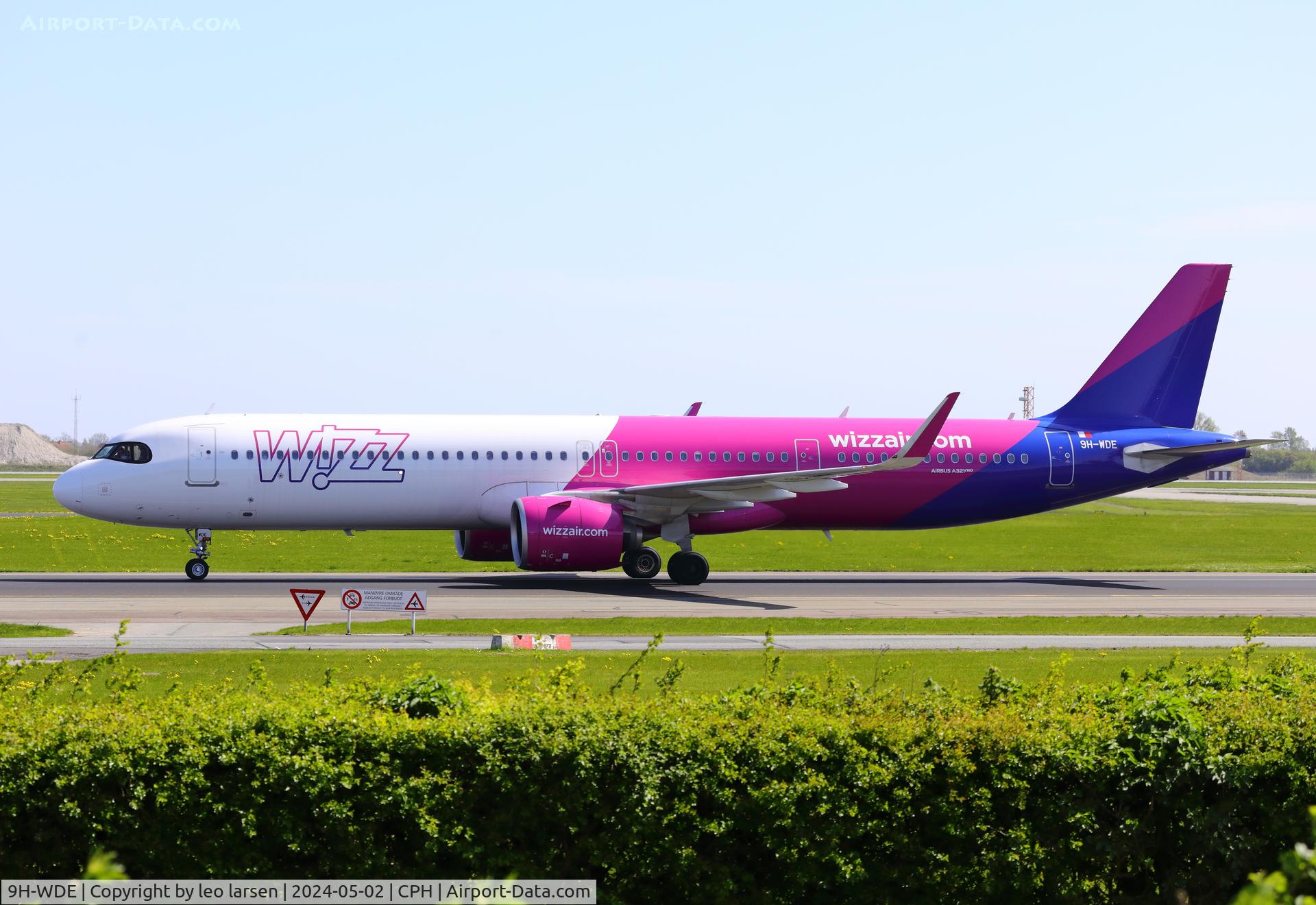 9H-WDE, 2023 Airbus A321-271NX C/N 11365, Copenhagen 2.5.2024
