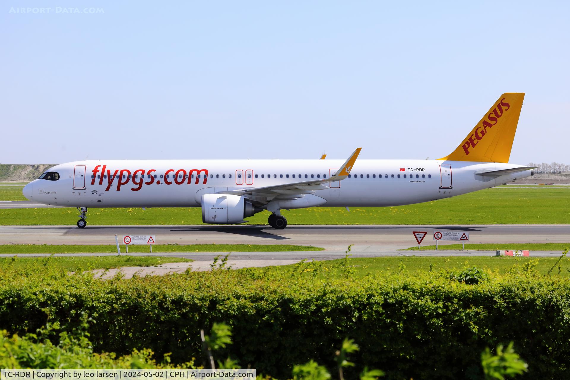 TC-RDR, 2023 Airbus A321-251 NX C/N 11548, Copenhagen 2.5.2024
