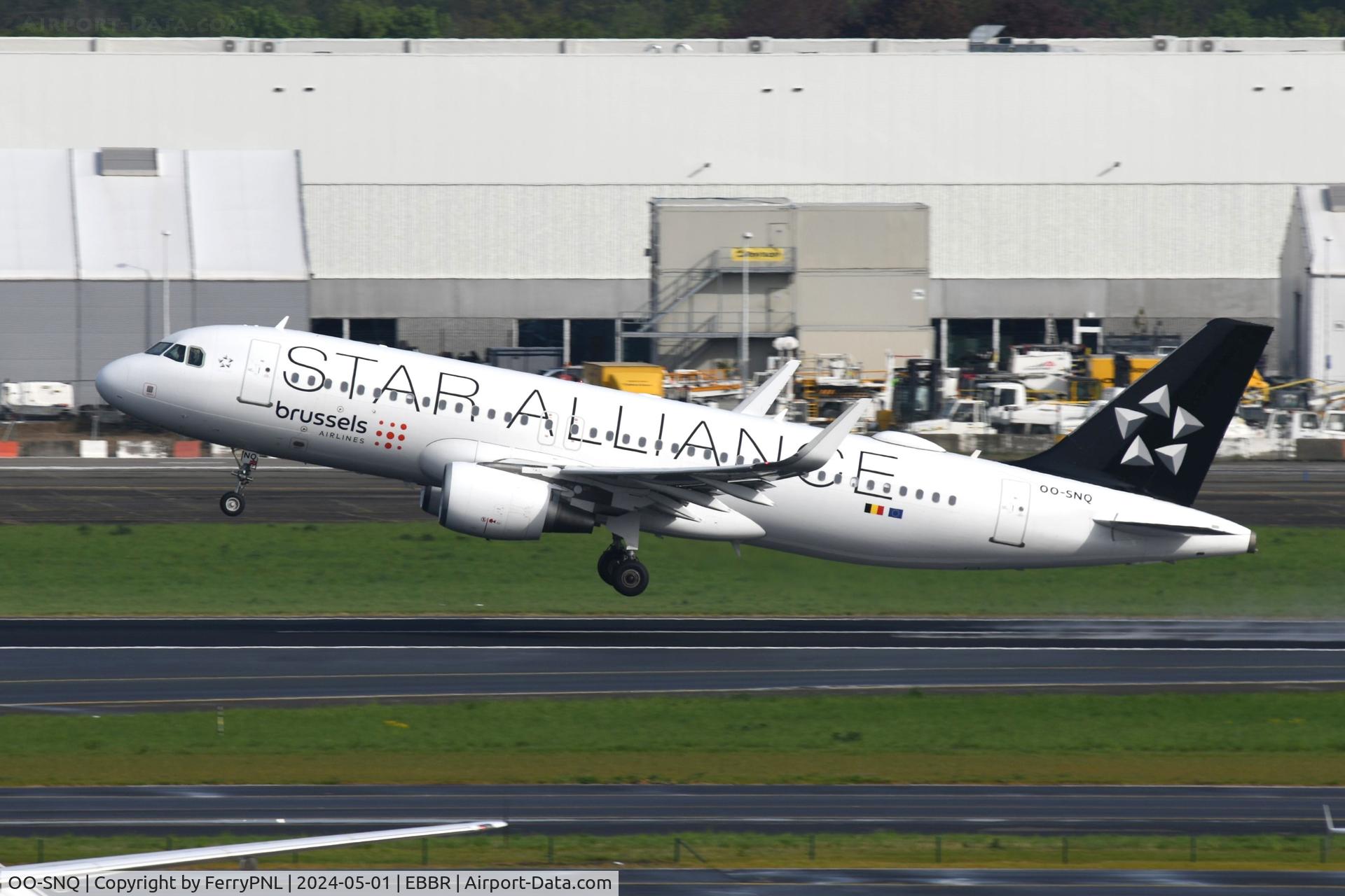 OO-SNQ, 2013 Airbus A320-214 C/N 5658, Brussels A320 in Star Alliance outfit