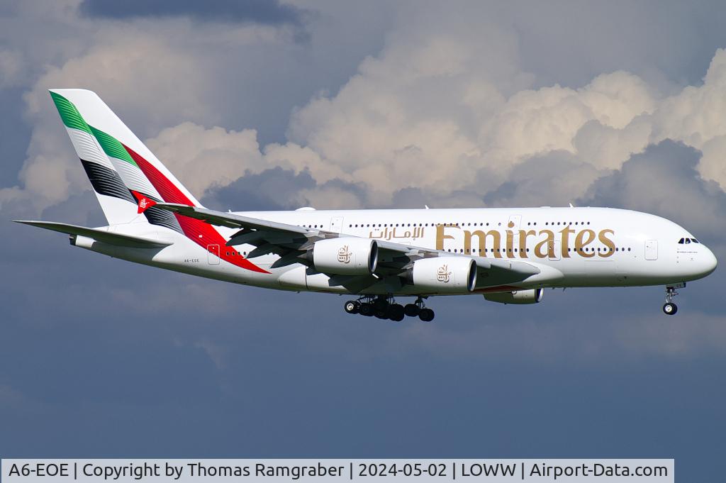 A6-EOE, 2014 Airbus A380-861 C/N 169, Emirates Airbus A380