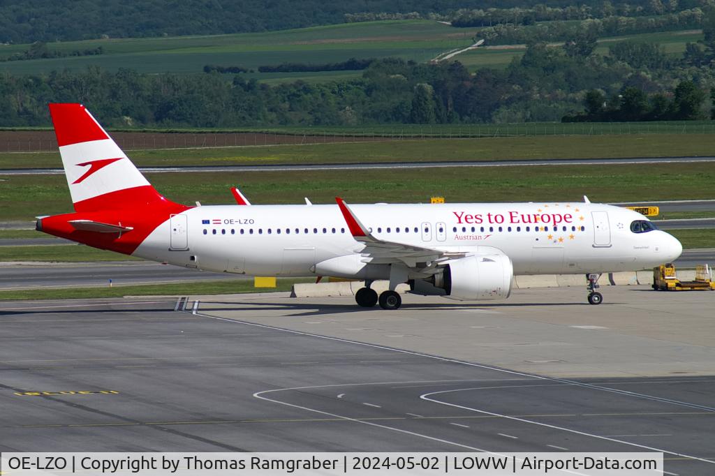 OE-LZO, 2022 Airbus A320-271N C/N 11076, Austrian Airlines Airbus A320Neo 