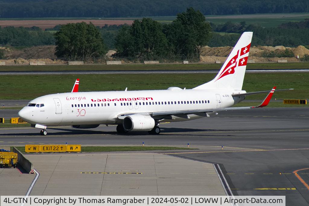 4L-GTN, 2009 Boeing 737-883 C/N 34547, Georgian Airways Boeing 737-800 
