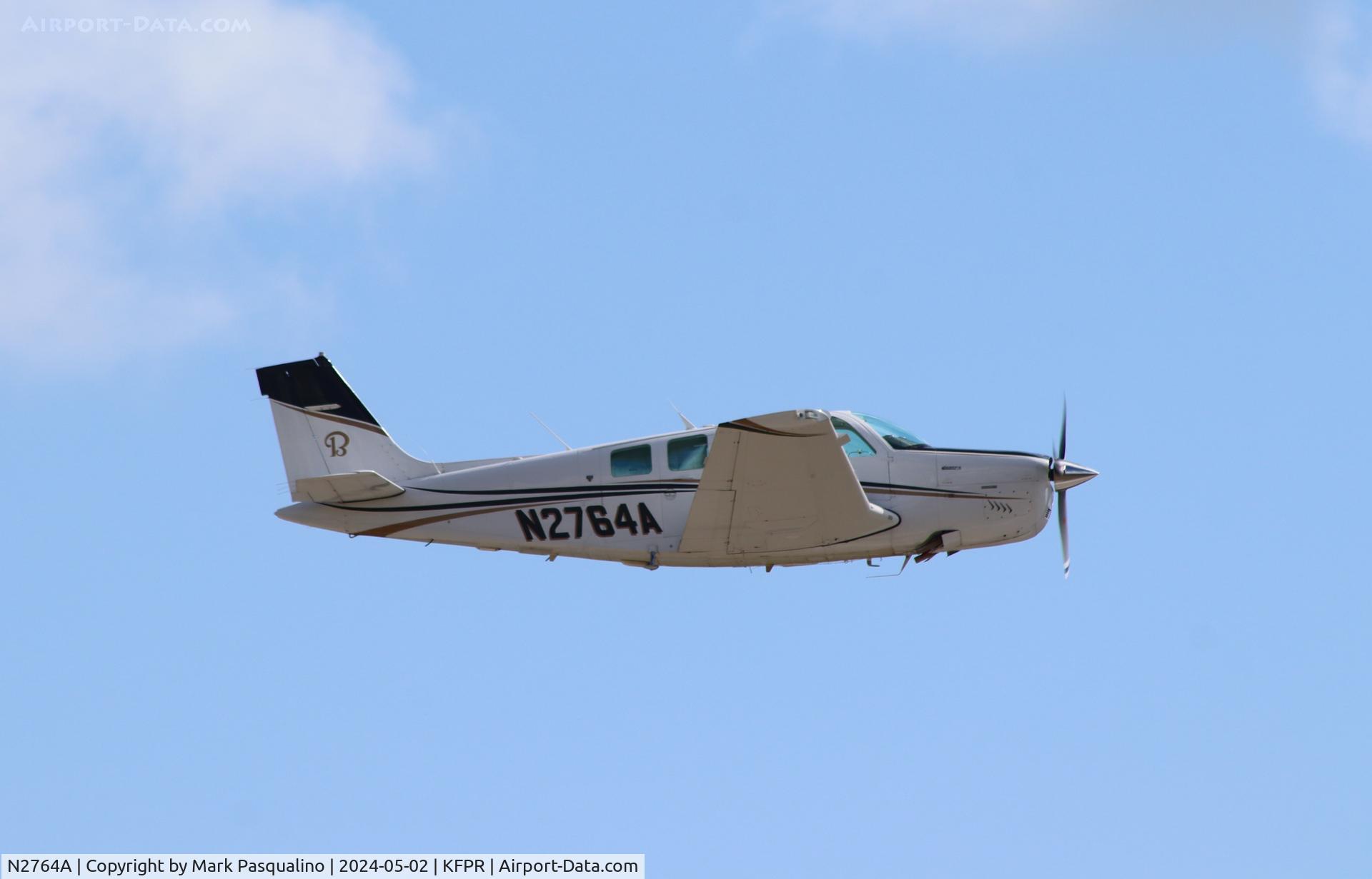 N2764A, 1986 Beech A36 Bonanza 36 C/N E-2322, Beech A36
