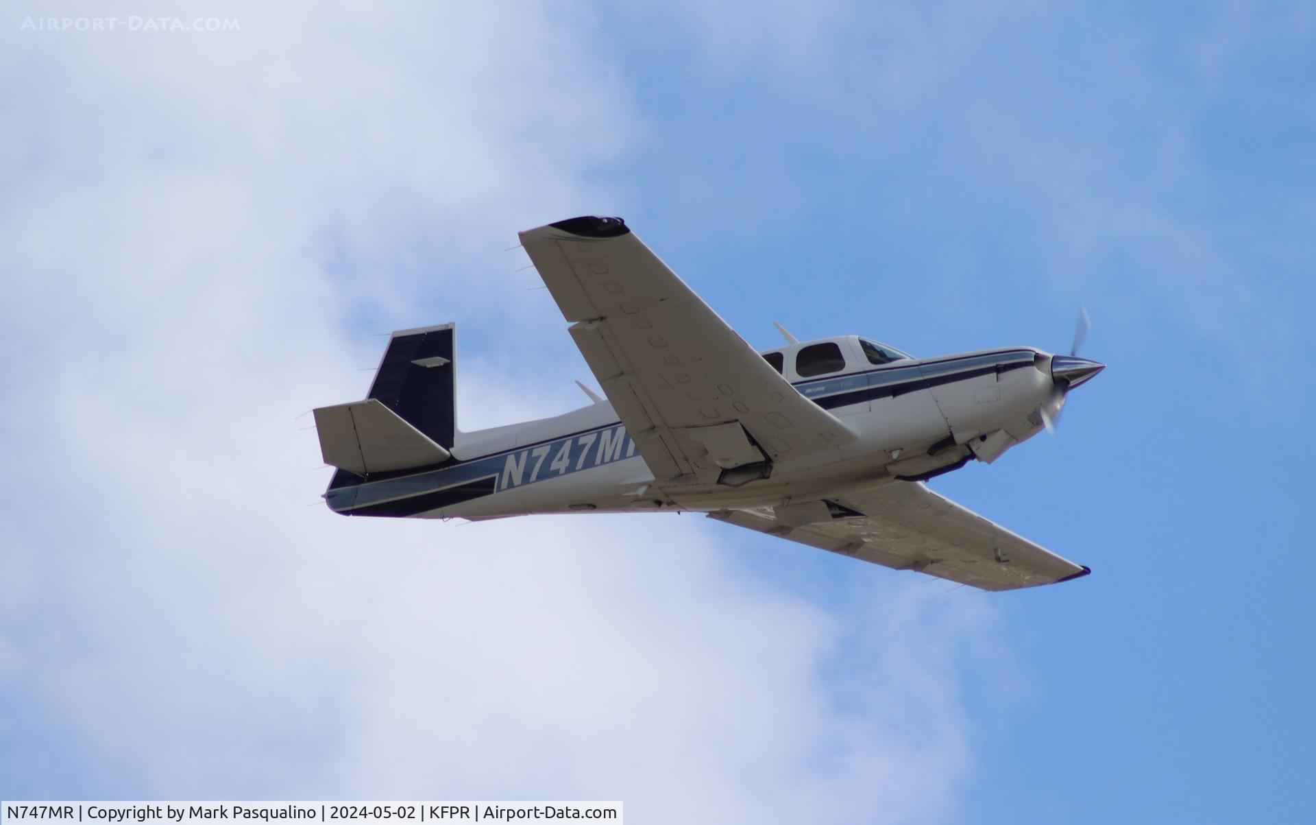 N747MR, Mooney M20K C/N 25-1212, Mooney M20K