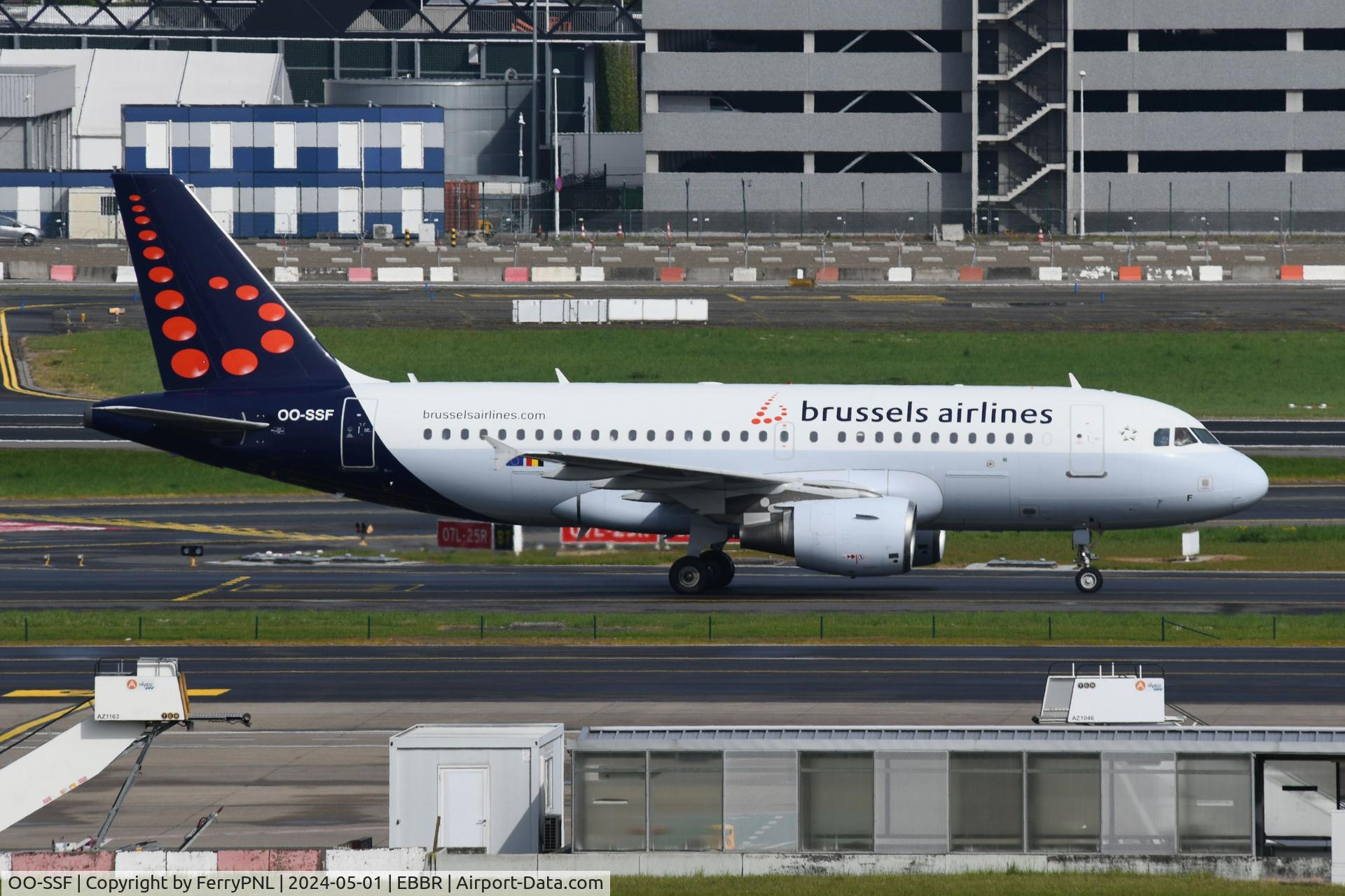 OO-SSF, 2006 Airbus A319-111 C/N 2763, Brussels A319