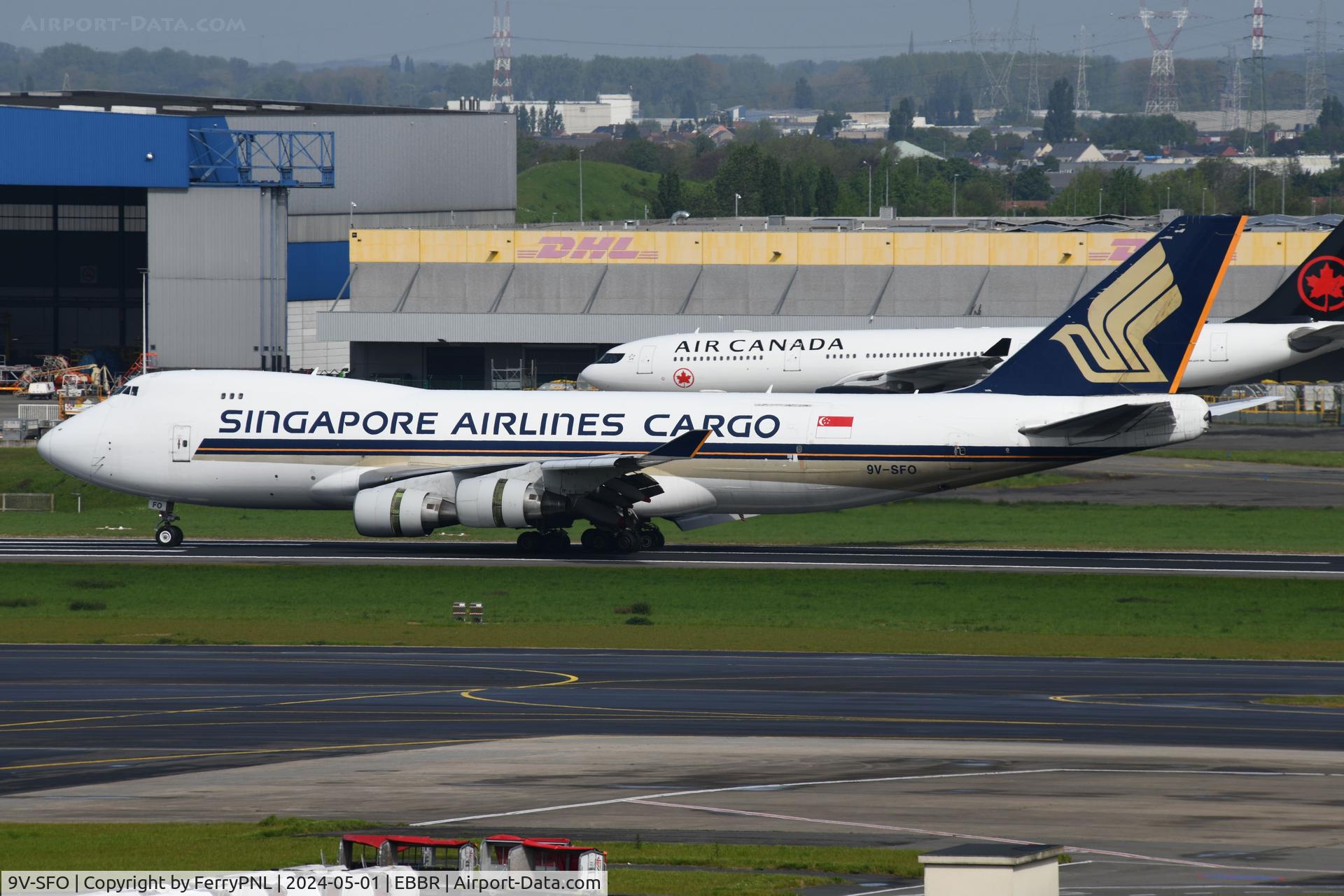 9V-SFO, 2004 Boeing 747-412F/SCD C/N 32900, Arrival of Singapore B744F