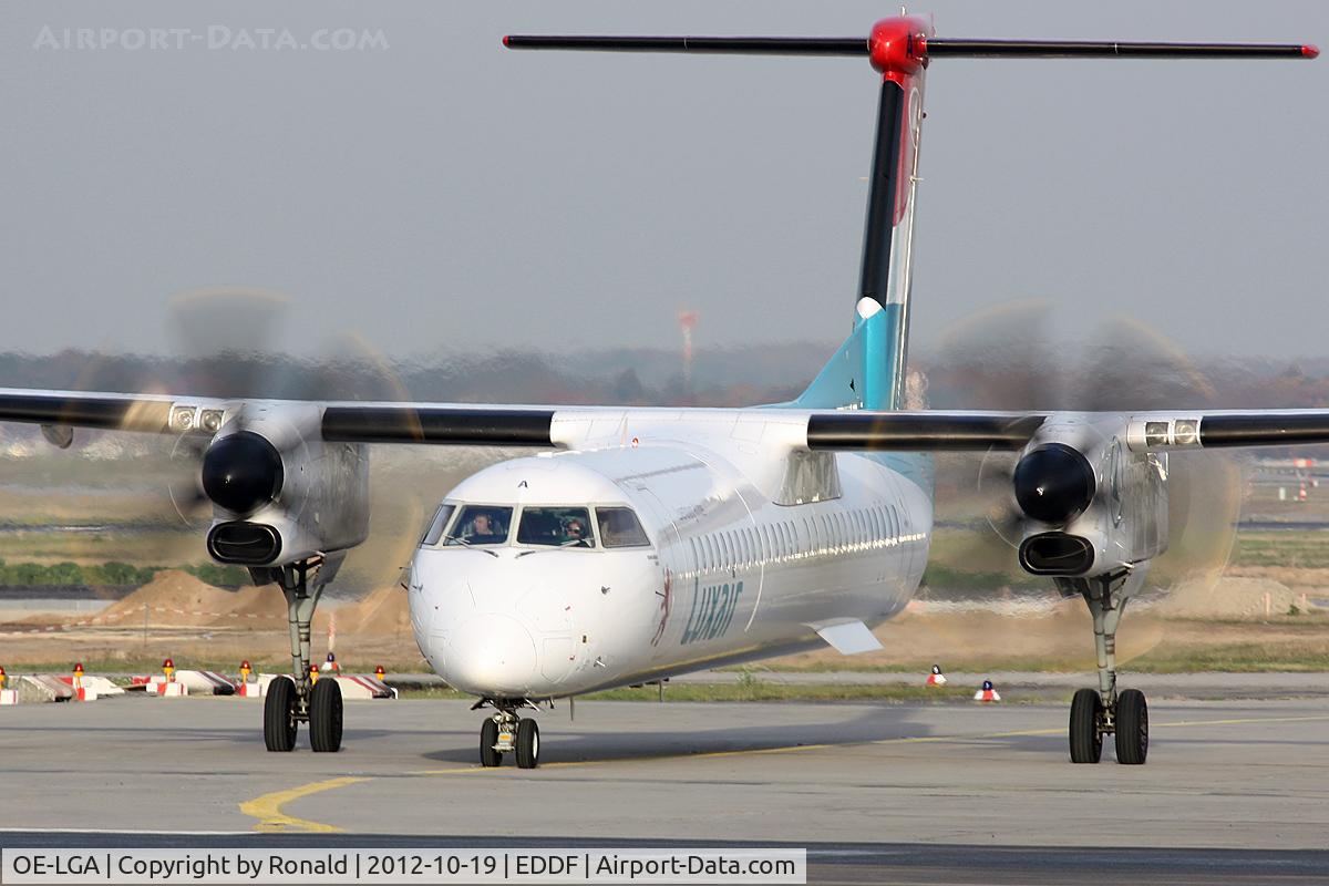 OE-LGA, 1999 De Havilland Canada DHC-8-402Q Dash 8 C/N 4014, at fra