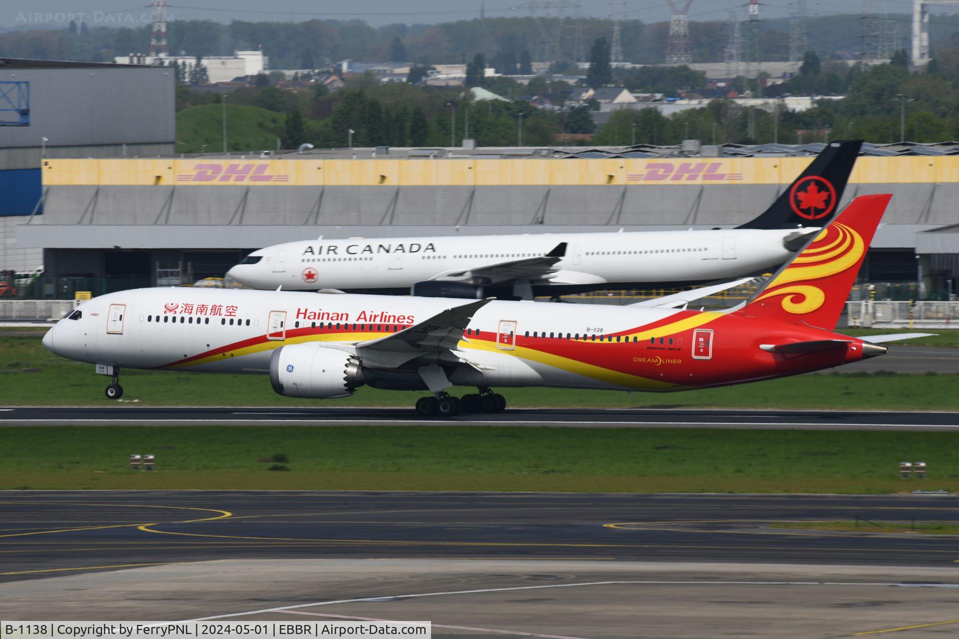 B-1138, 2018 Boeing 787-9 Dreamliner Dreamliner C/N 62731, Hainan B789 departing for China