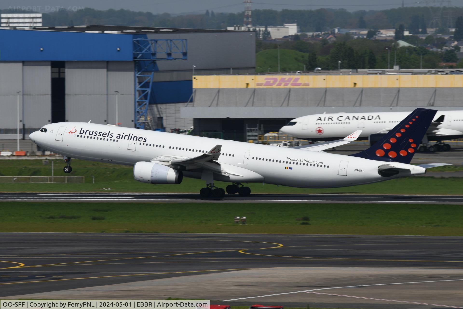 OO-SFF, 2010 Airbus A330-343X C/N 1132, Brussels A333 with white fuselage