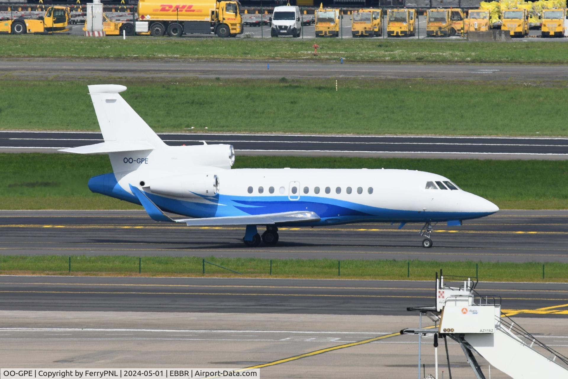 OO-GPE, 2012 Dassault Falcon 900LX C/N 252, Abelag DA900LX  heading for Larnaca
