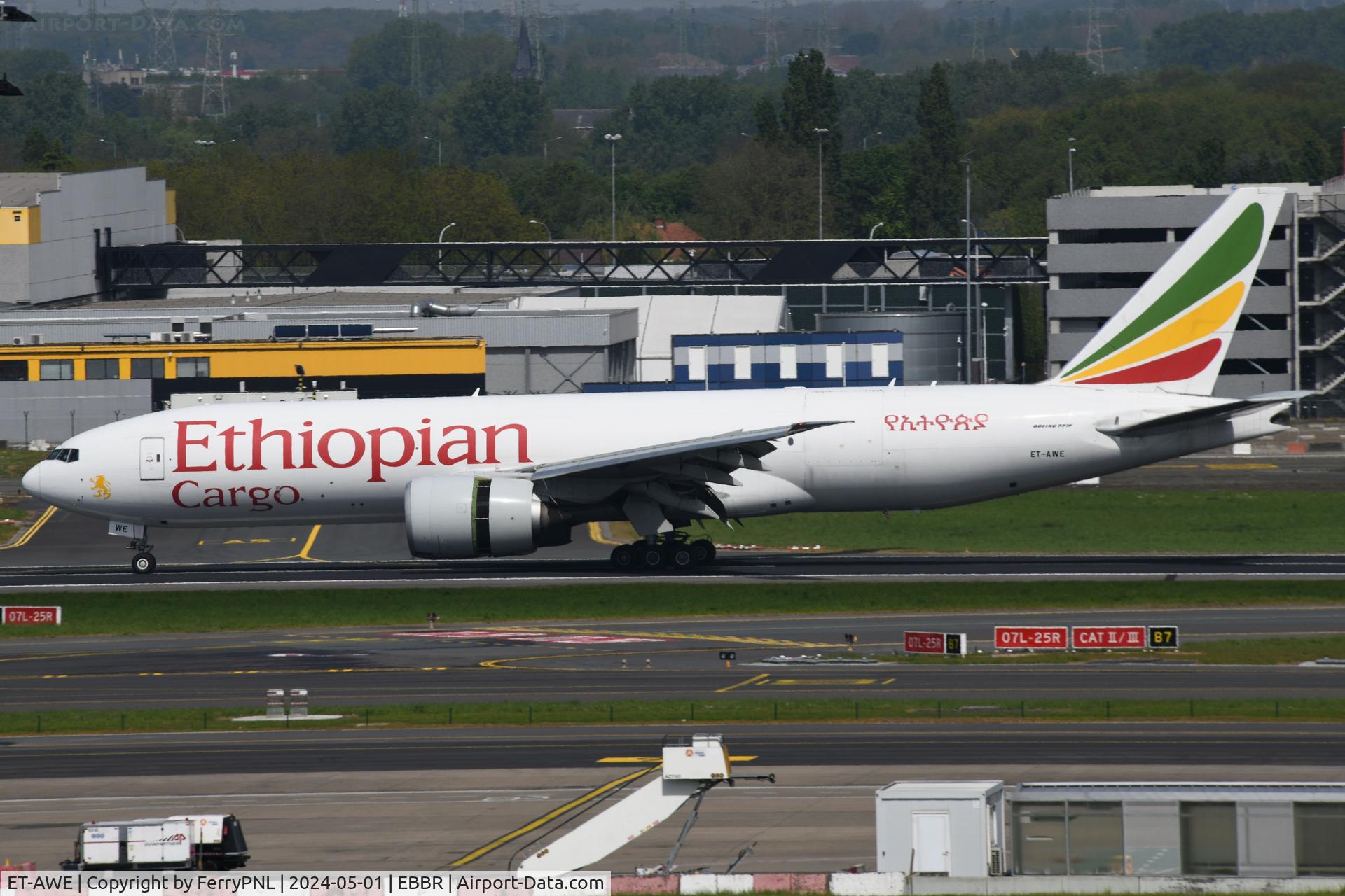 ET-AWE, 2019 Boeing 777-F60 C/N 65477, Ethiopian B772 freighter