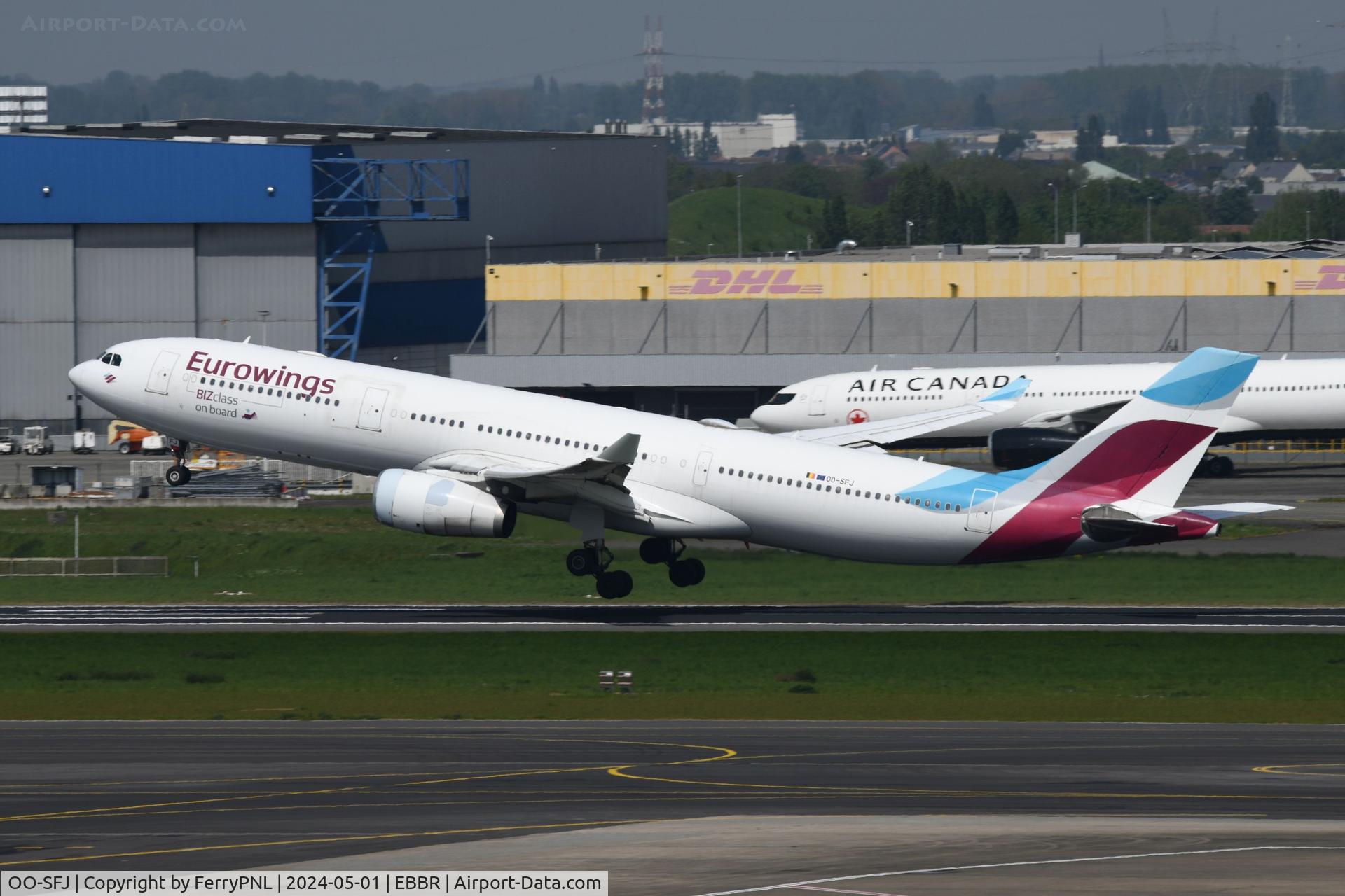 OO-SFJ, 2005 Airbus A330-343X C/N 701, Brussels A333 still operated in Eurowings c/s