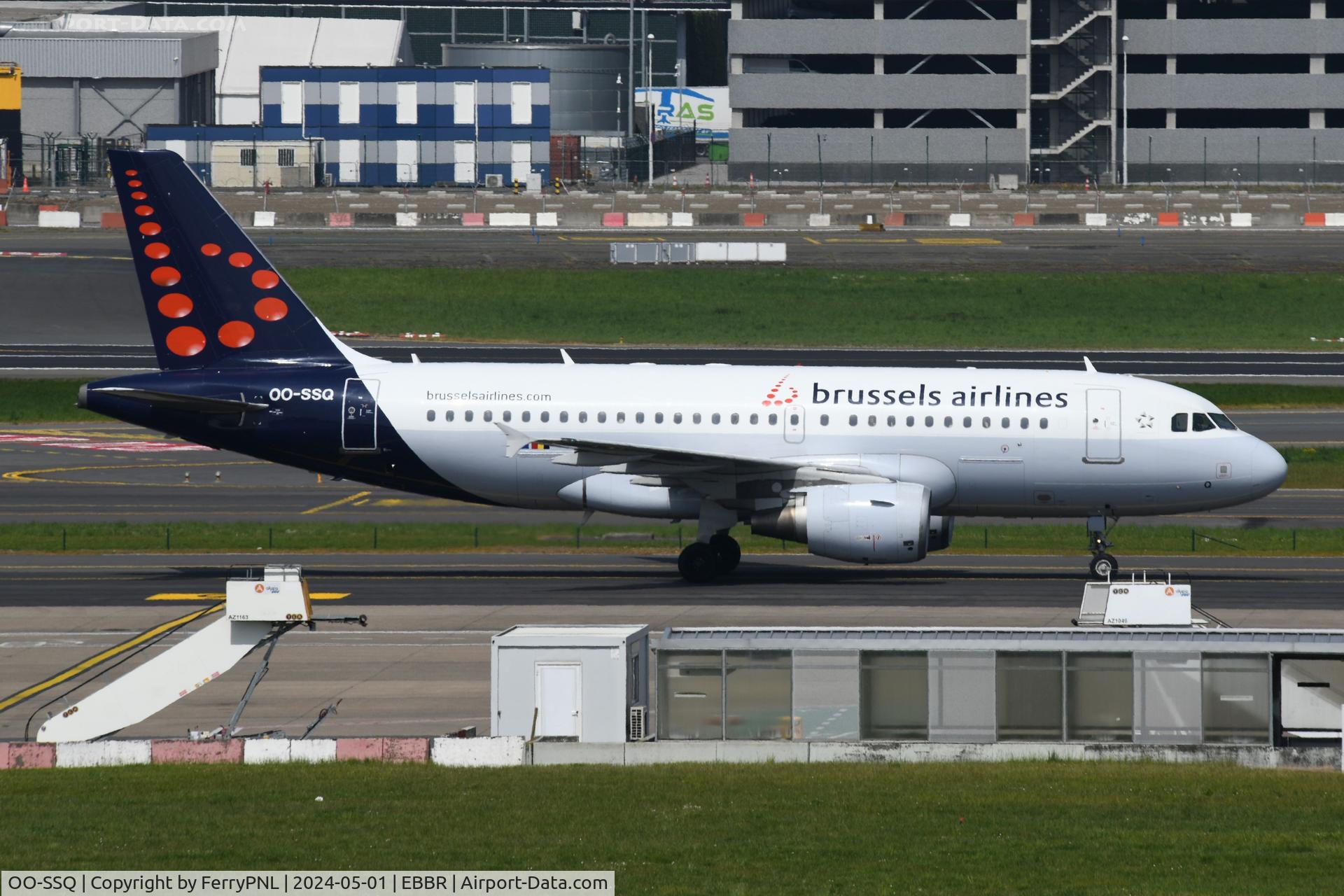 OO-SSQ, 2009 Airbus A319-112 C/N 3790, A319 of Brussels Airlines