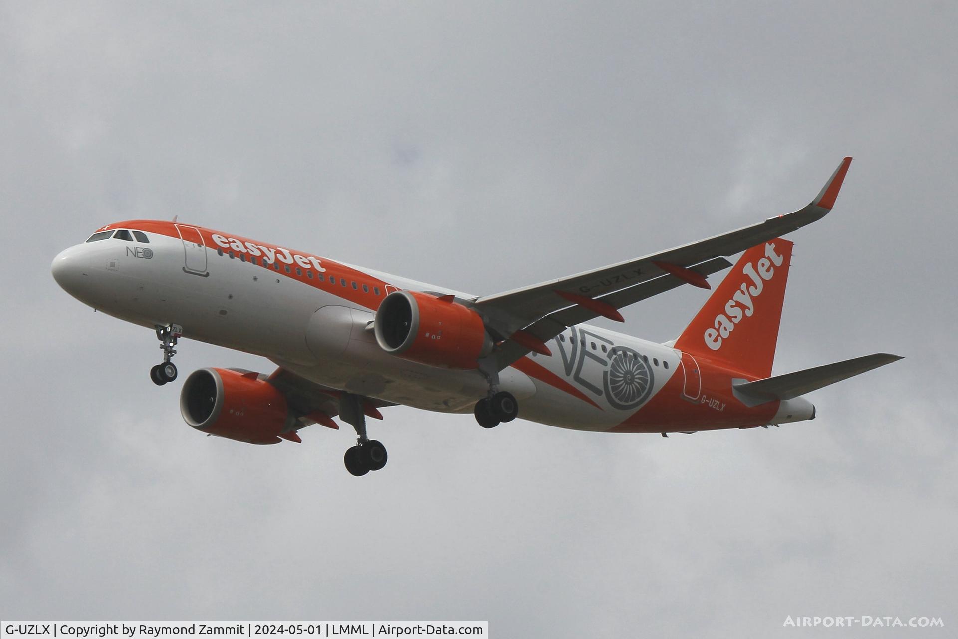 G-UZLX, 2024 Airbus A320-251N C/N 11997, A320Neo G-UZLX Easyjet