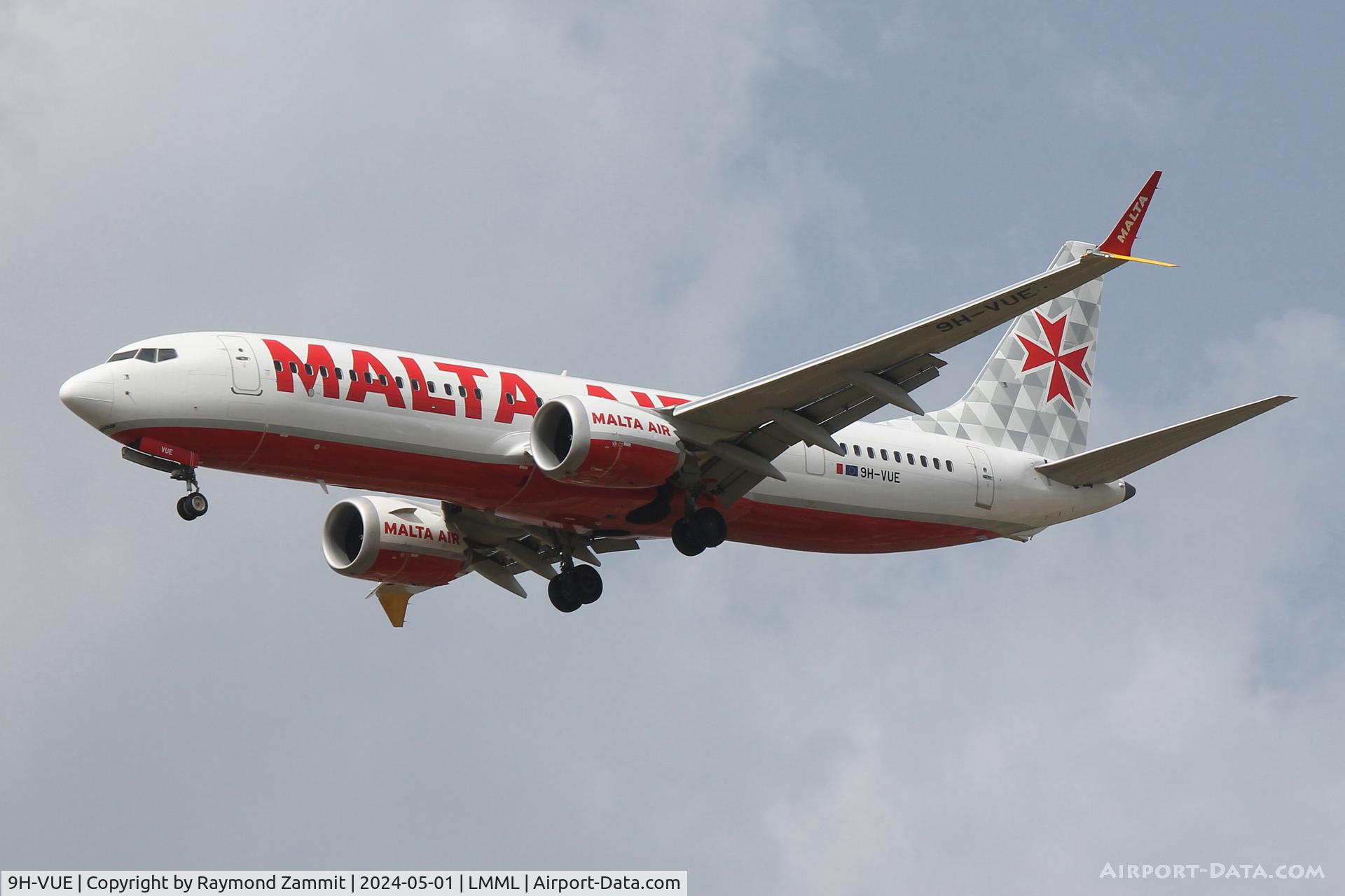 9H-VUE, 2021 Boeing 737-8-200 MAX C/N 65876, B737-800 9H-VUE Malta Air