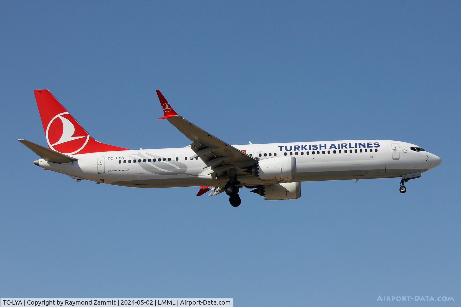TC-LYA, 2019 Boeing 737-9 MAX C/N 60062, B737-900 TC-LYA Turkish Airlines