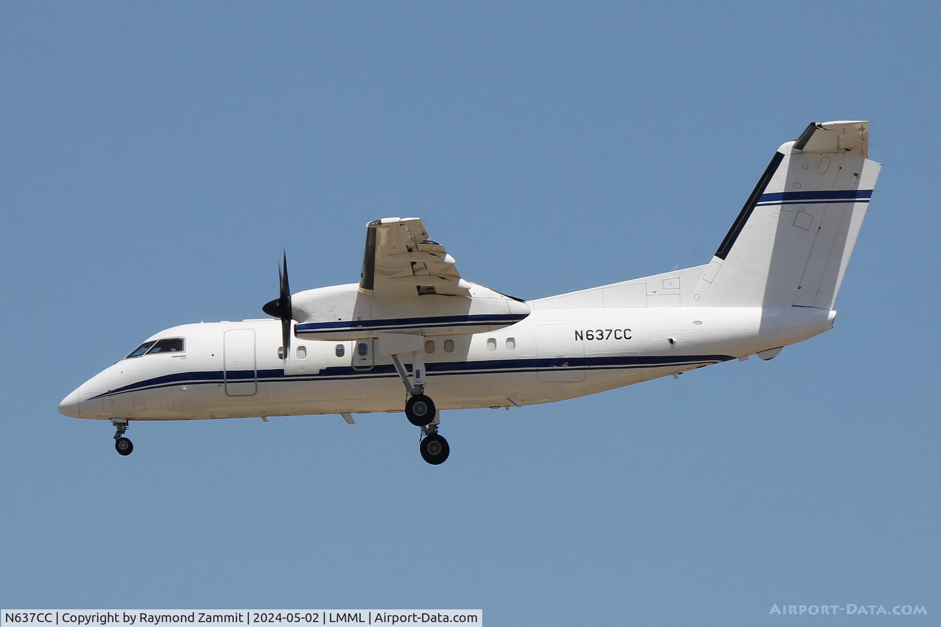 N637CC, 2006 Bombardier DHC-8-202 Dash 8 C/N 637, Bombardier DHC-8 N637CC Beutlin Aviation