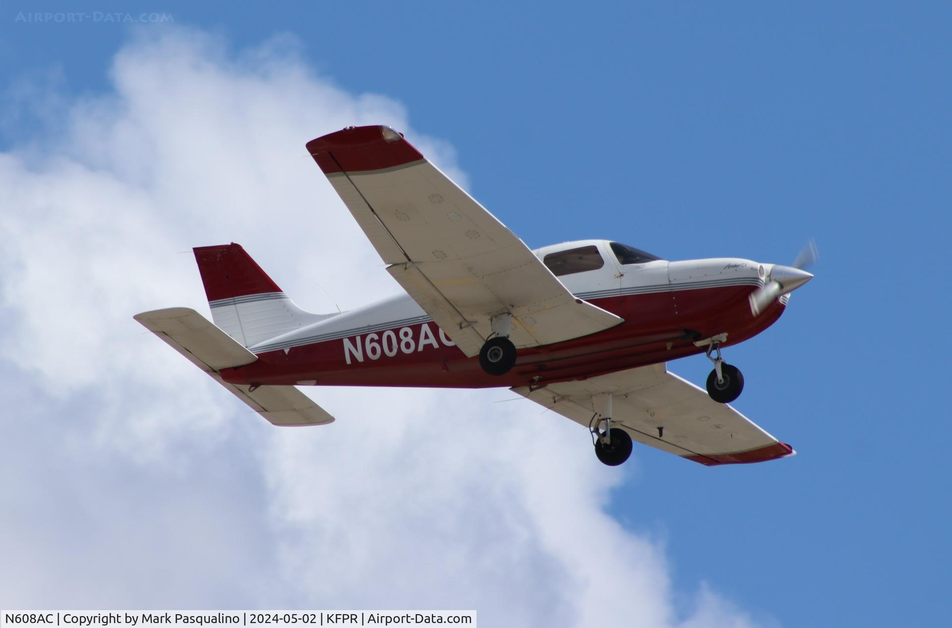 N608AC, 2022 Piper PA-28-181 C/N 2843758, Piper PA-28-181