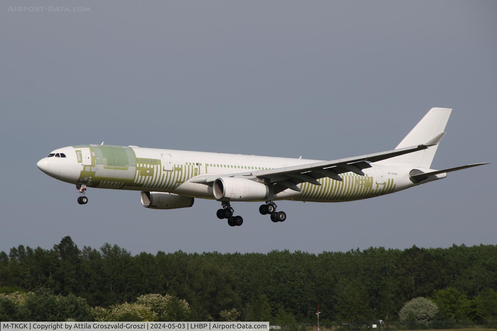 M-TKGK, 2014 Airbus A330-343 C/N 1544, LHBP/BUD - Liszt Ferenc International Airport, Hungary