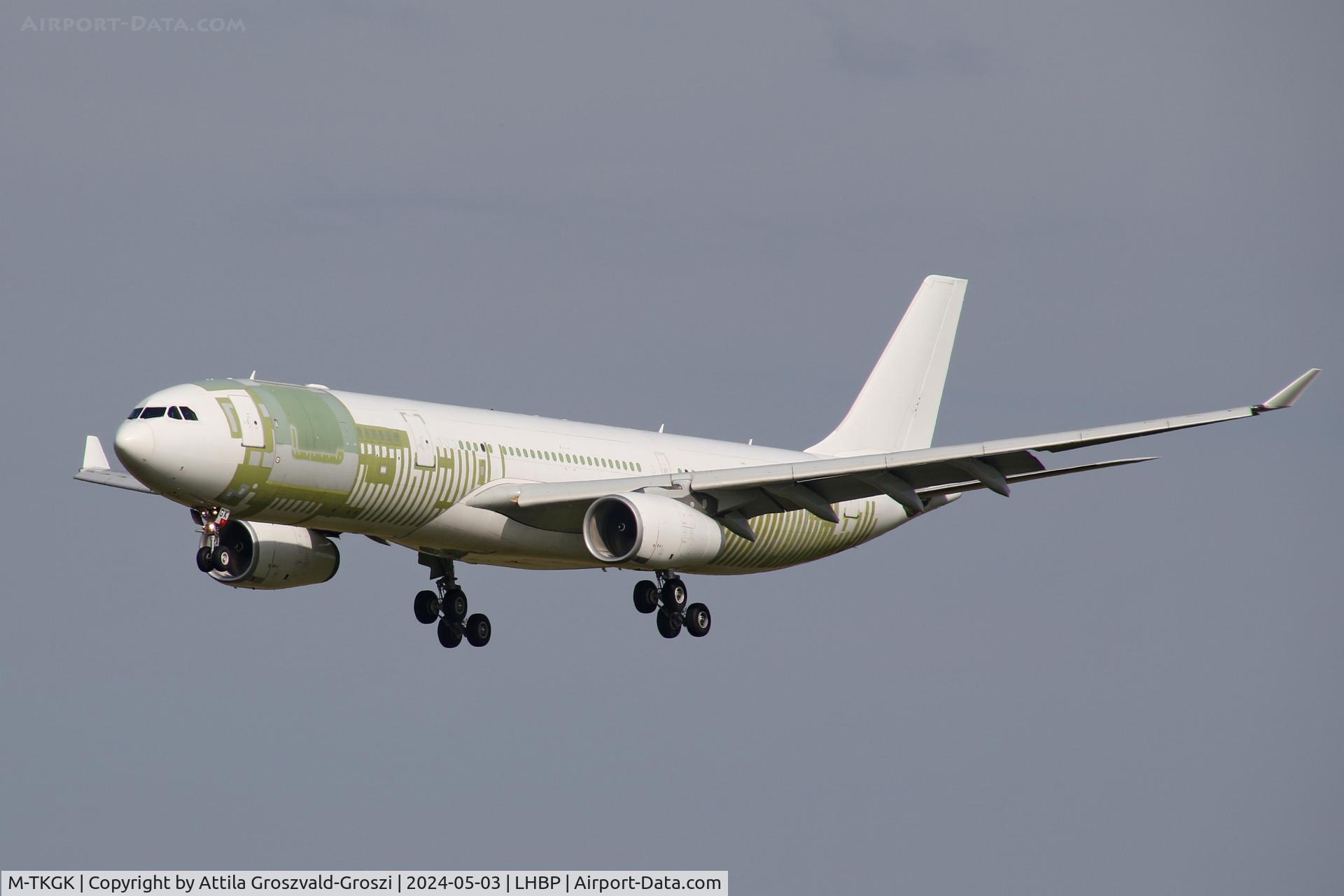 M-TKGK, 2014 Airbus A330-343 C/N 1544, LHBP/BUD - Liszt Ferenc International Airport, Hungary