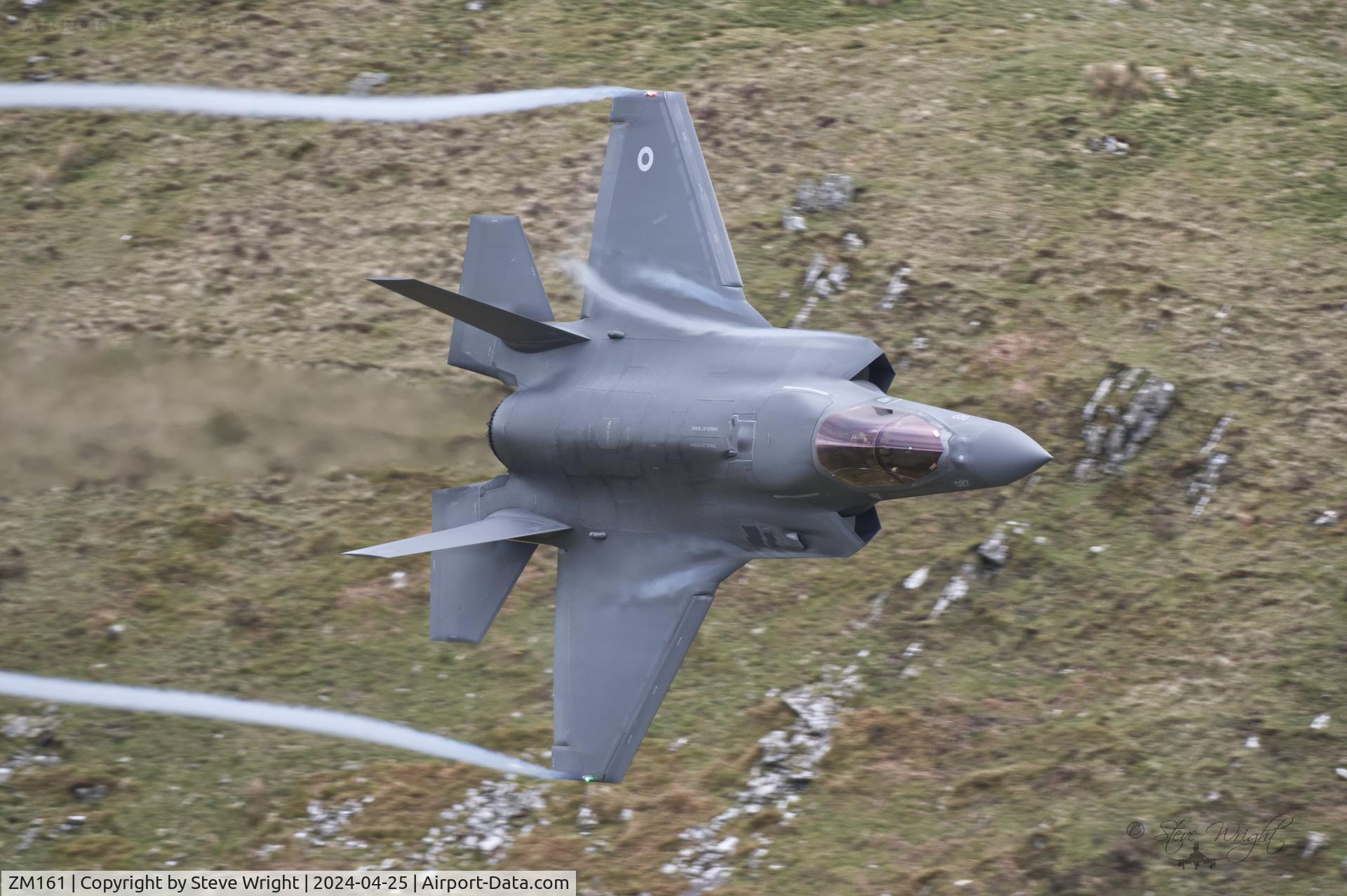 ZM161, Lockheed Martin F-35B Lightning II C/N BK-27, Cad West, Mach Loop. Cymru. UK