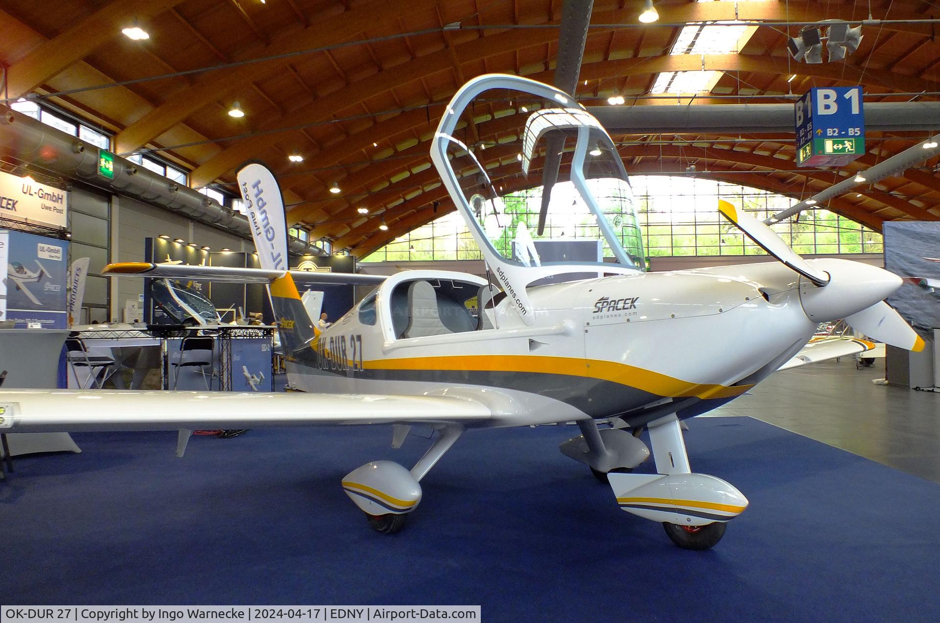 OK-DUR 27, Spacek SD-2 SportMaster C/N not found_OK-DUR 27, SD-Aircraft Spacek SD-2 SportMaster at the AERO 2024, Friedrichshafen