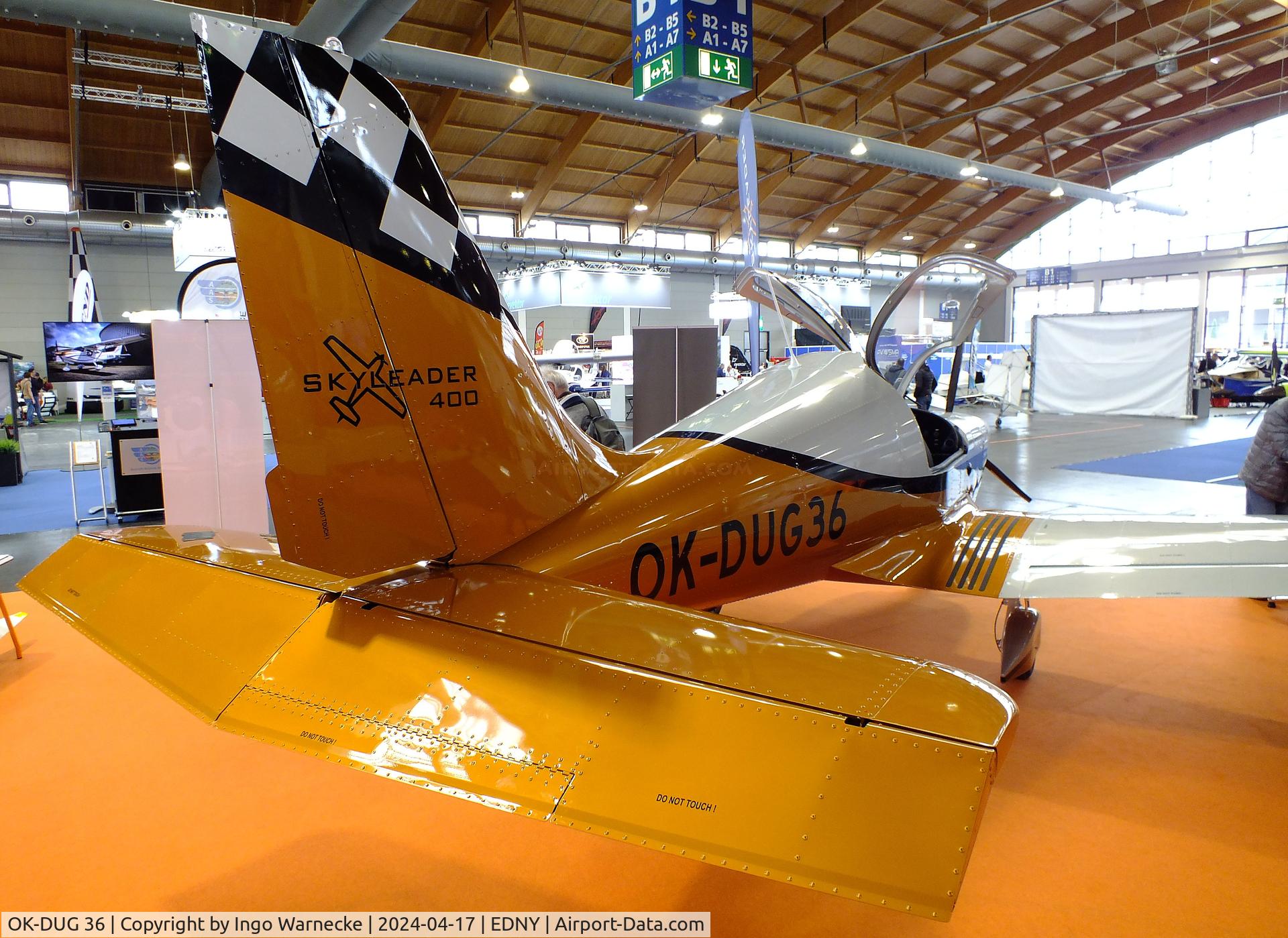 OK-DUG 36, Skyleader 400 C/N not found_OK-DUG 36, Skyleader 400 at the AERO 2024, Friedrichshafen
