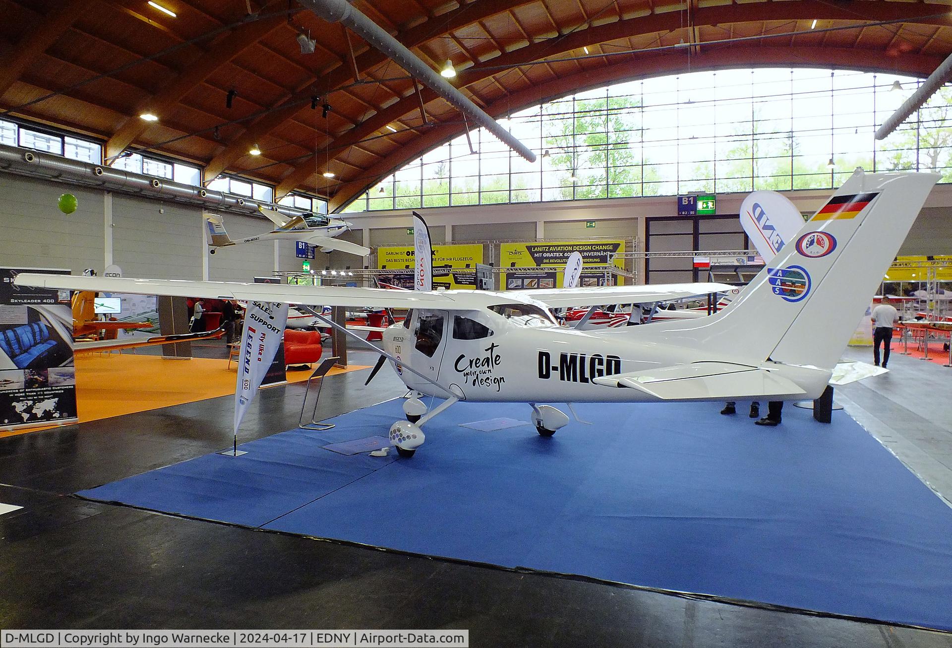 D-MLGD, Aeropilot Legend 600 C/N not found_D-MLGD, Aeropilot Legend 600 at the AERO 2024, Friedrichshafen