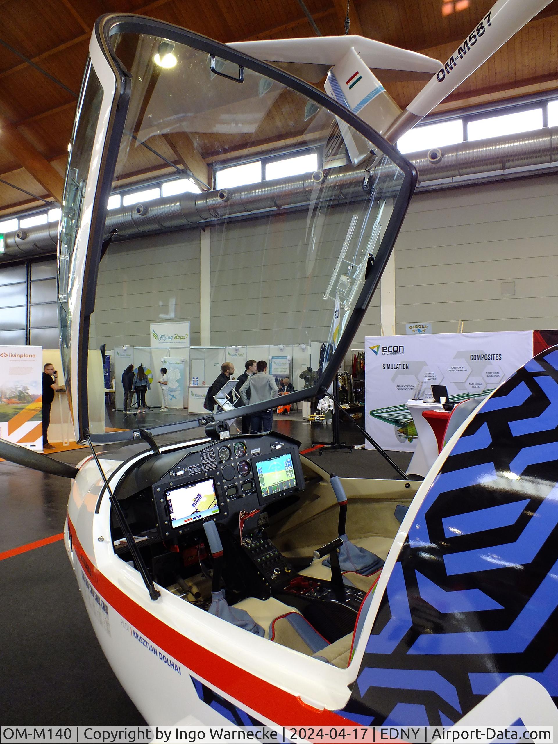 OM-M140, 2023 Altus Aero / Krisztián Dolhai Altus C/N 004, Altus Aero Altus tricycle at the AERO 2024, Friedrichshafen #c