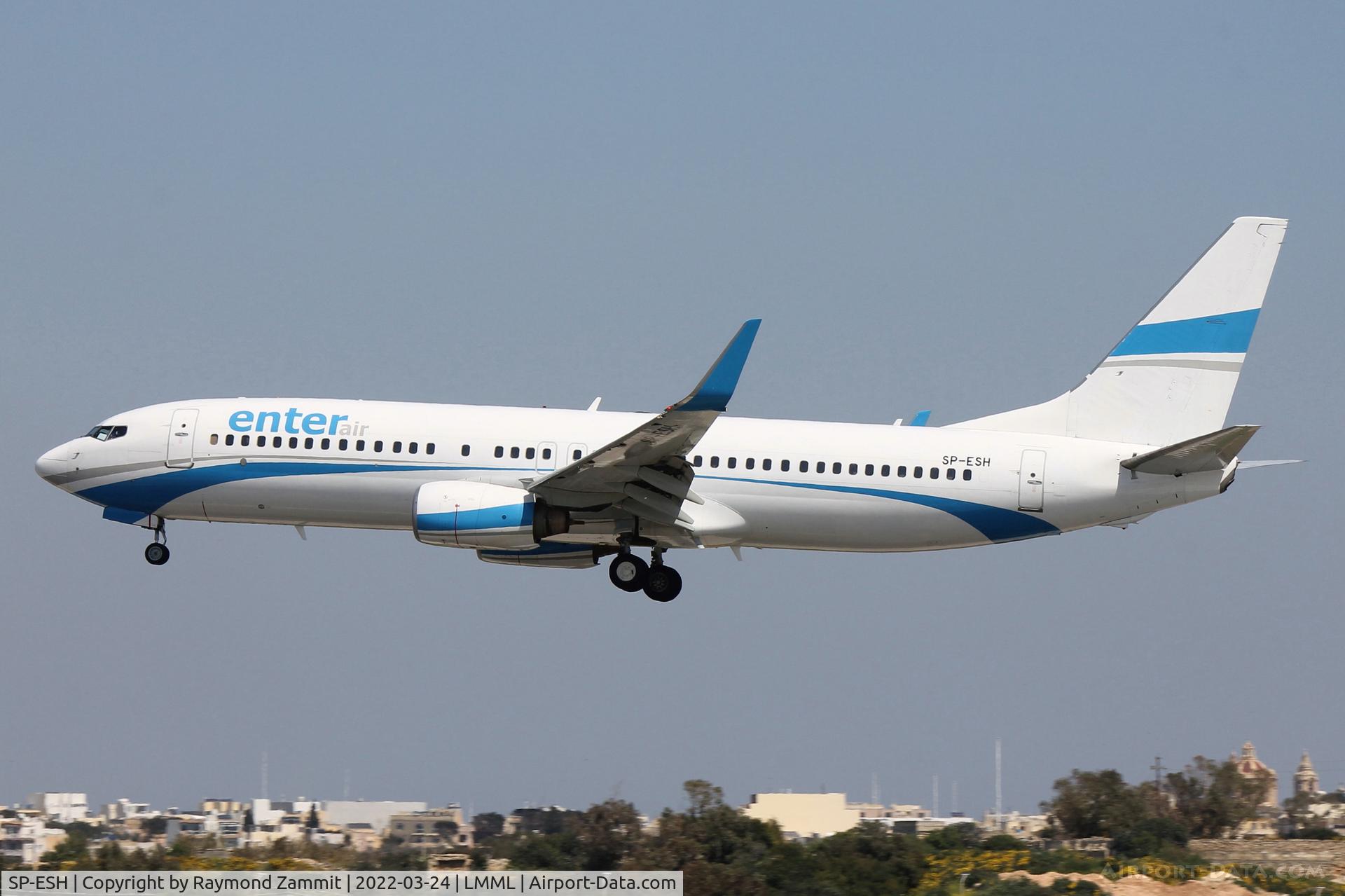 SP-ESH, 2009 Boeing 737-81M C/N 35287, B737-800 SP-ESH Enter Air