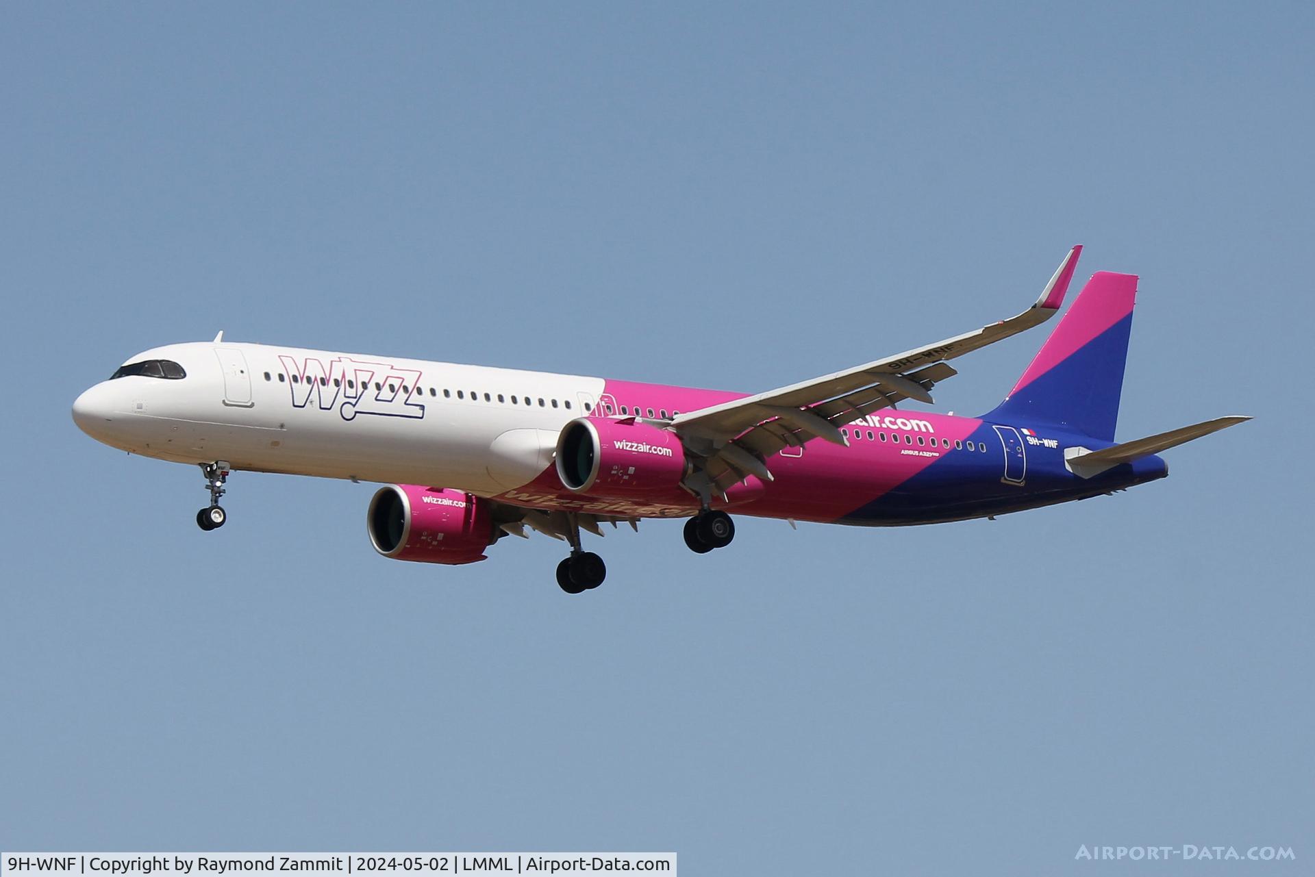 9H-WNF, 2024 Airbus A321-271NX C/N 11648, A321Neo 9H-WNF Wizzair Malta